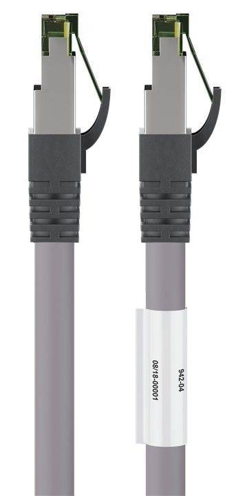 Goobay CAT 8.1 Netzwerkkabel, S/FTP (PiMF), Grau 3,00 m