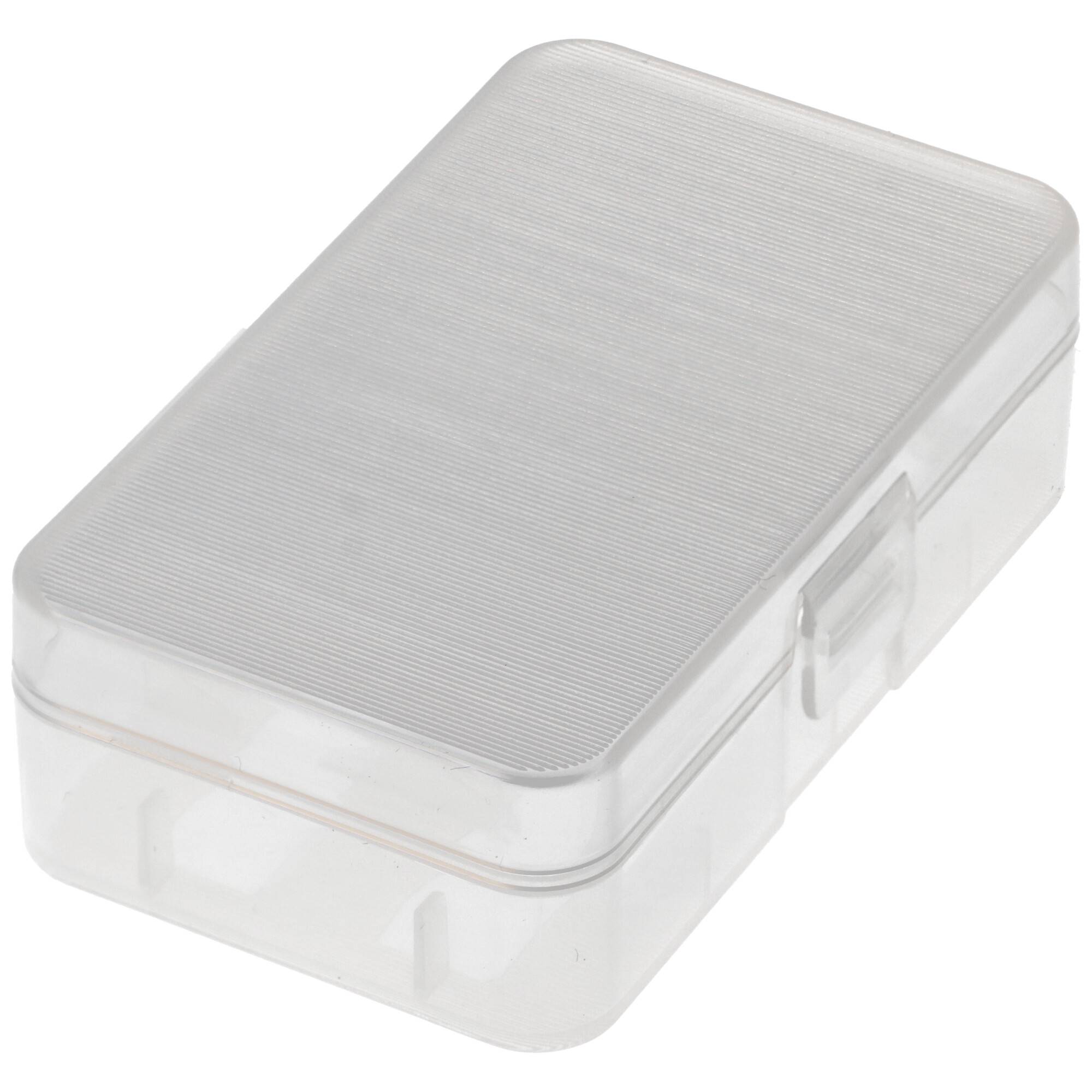 Aufbewahrungsbox D4 für 20700/21700 robuste und rutschfeste Ausführung 87x49x25mm