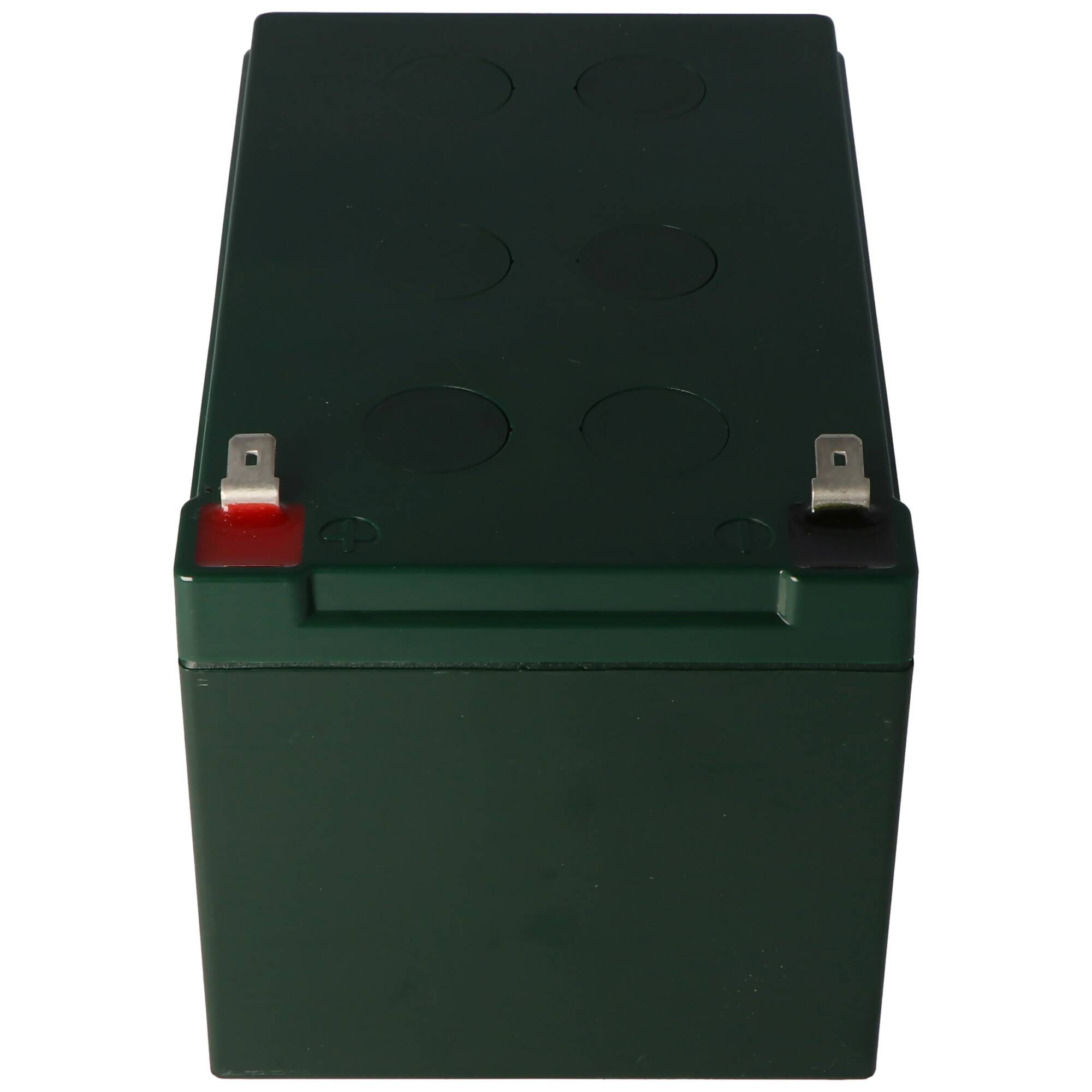 CSB-EVX12120F2 12 Volt AGM Bleiakku 12Ah, 151x98x100mm Faston 6,3mm Zyklenfest + Standby