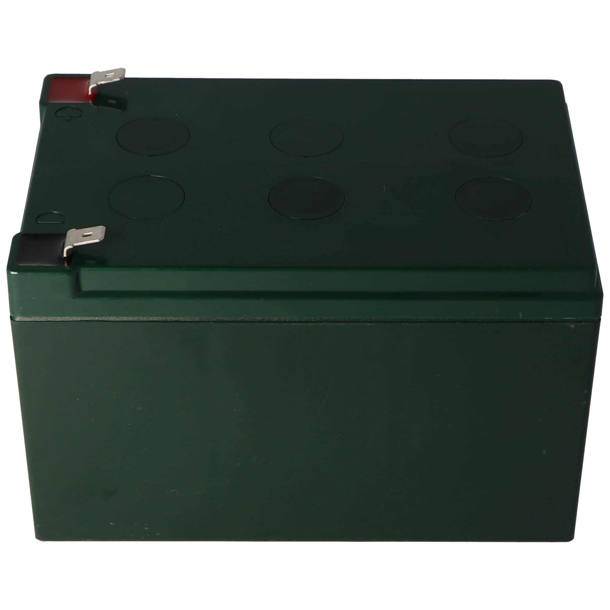 CSB-EVX12120F2 12 Volt AGM Bleiakku 12Ah, 151x98x100mm Faston 6,3mm Zyklenfest + Standby