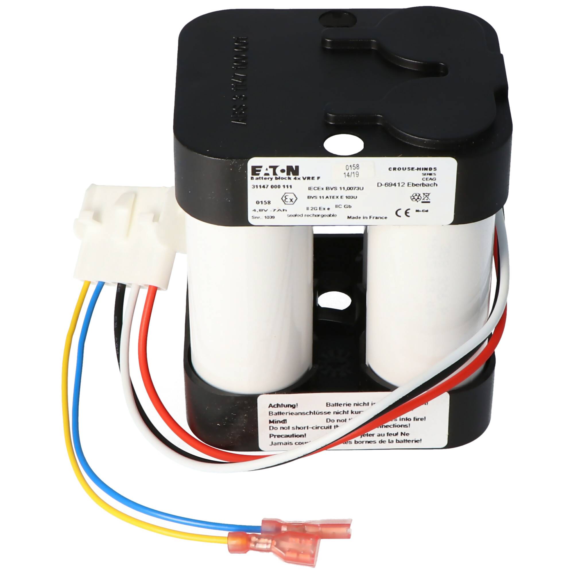 Akku für CEAG Handlampe CEAG SEB8, CEAG SEB8L, CEAG SEB8ADR 4,8 Volt 7000mAh