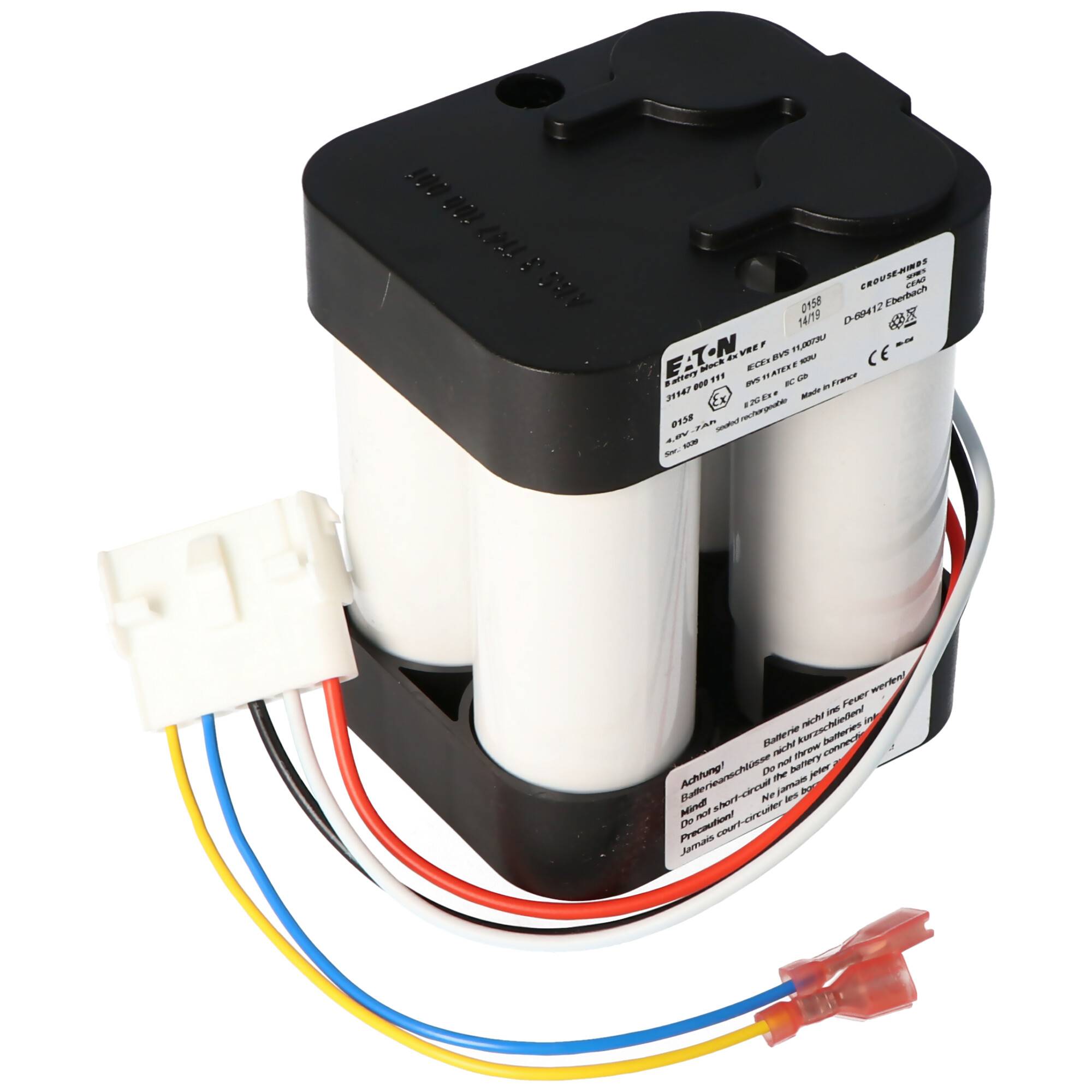 Akku für CEAG Handlampe CEAG SEB8, CEAG SEB8L, CEAG SEB8ADR 4,8 Volt 7000mAh