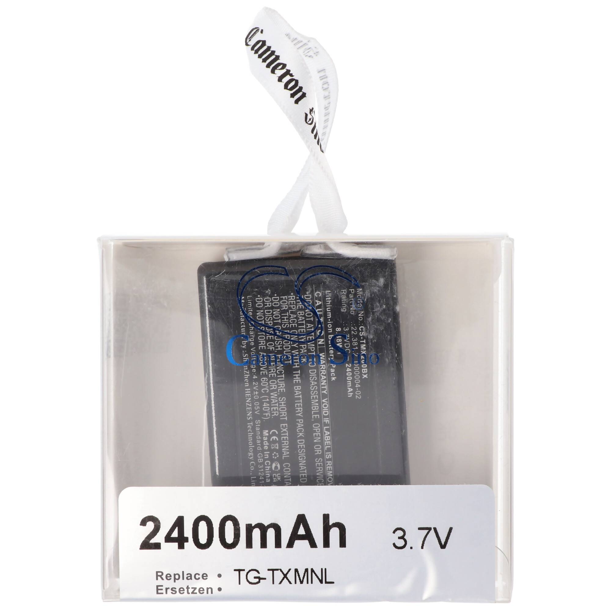 Kranakku Li-Ion 3,7V 2400mAh ersetzt Teleradio 22.381.2