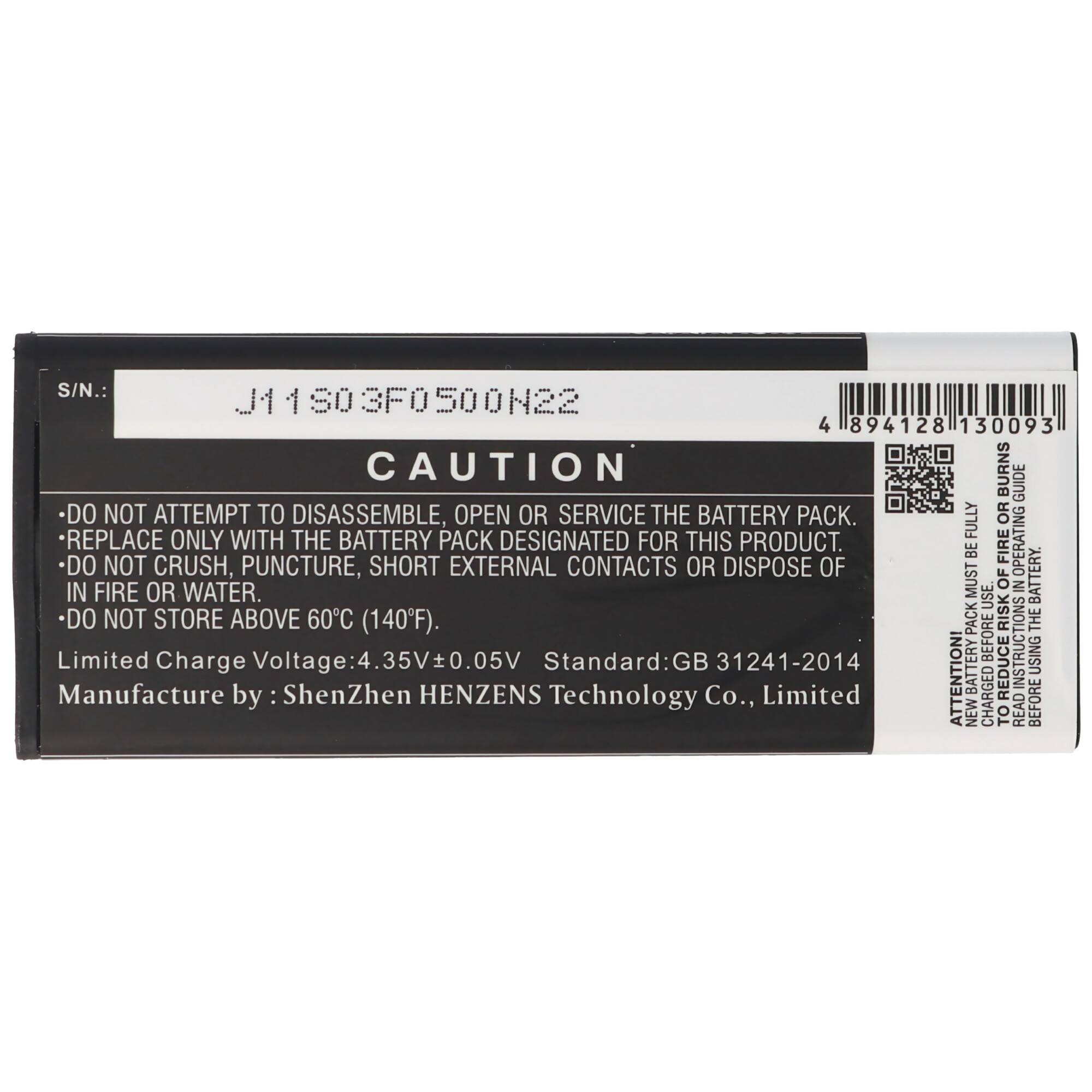 Akku passend für Microsoft Nokia Lumia 640 Dual SIM, Li-Ion, 3,8V, 2400mAh, 9,1Wh