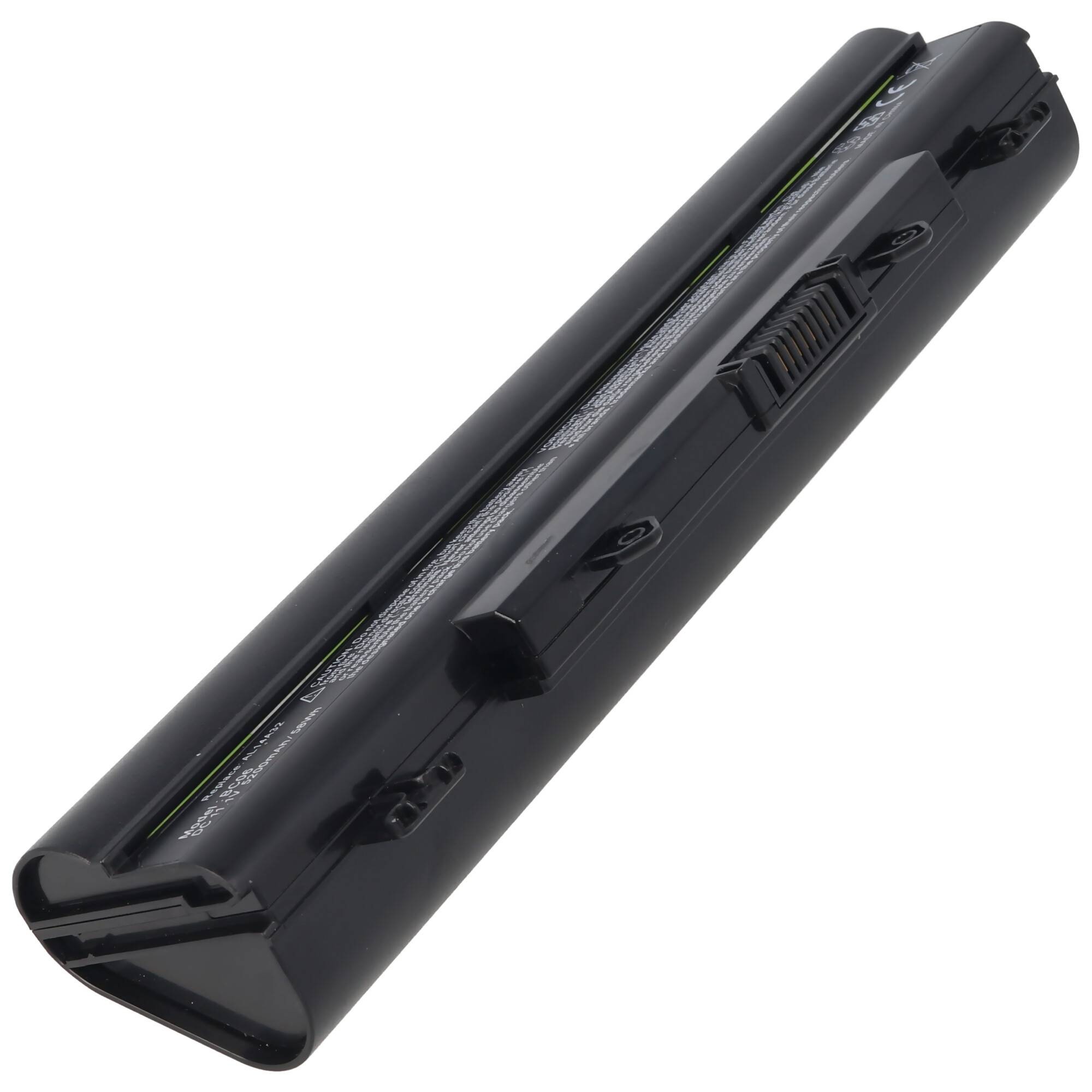 Akku passend für ACER Aspire E15 Touch, Li-Ion, 11,1V, 5200mAh, 57,7Wh, black