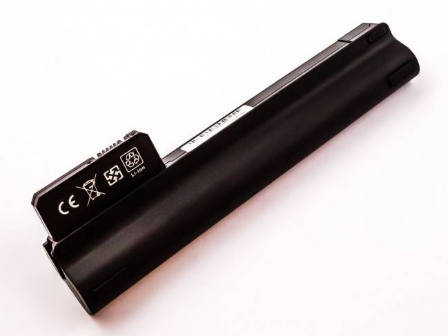 Akku passend für HP Compaq Mini 210, Mini CQ20, Li-Ion, 10,8V, 2200mAh, 23,8Wh, black