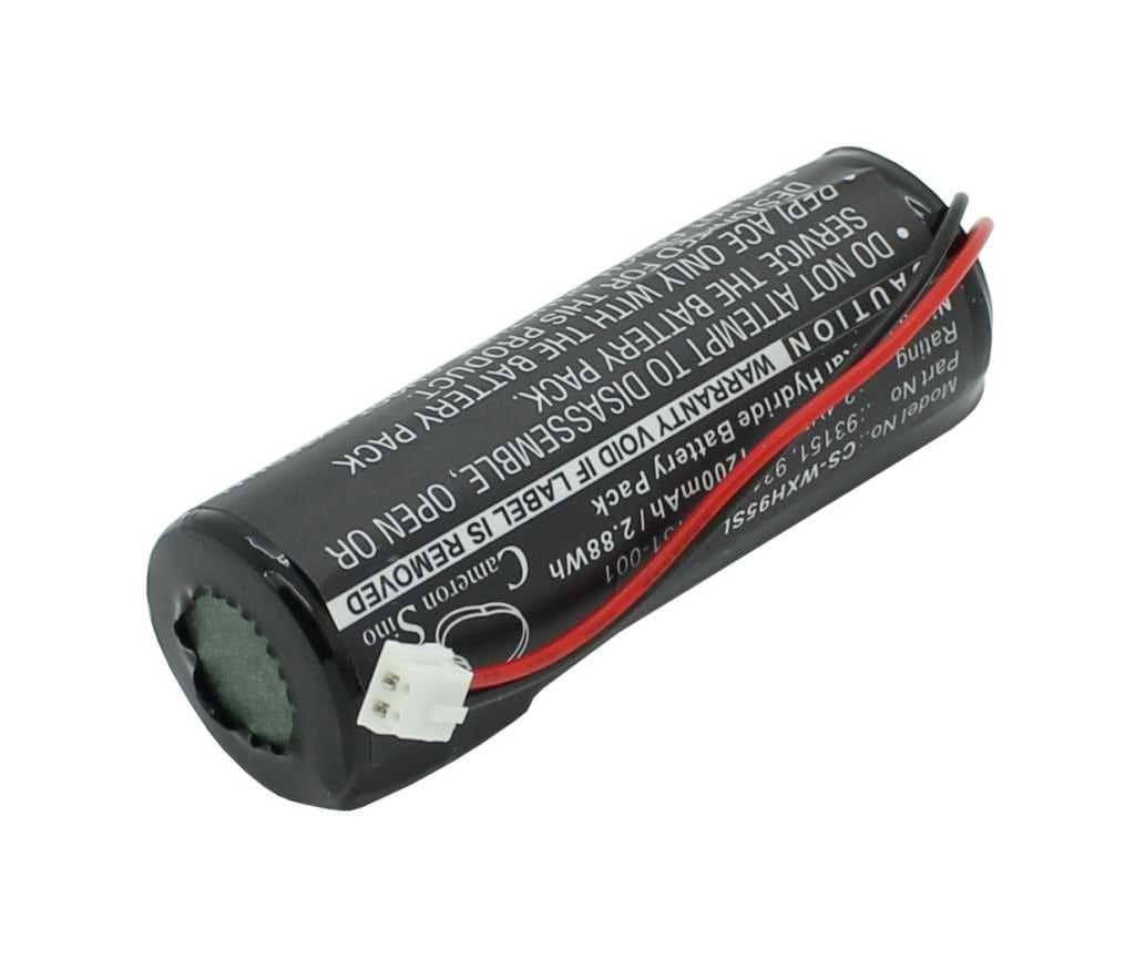 Rasiererakku NiMH 2,4V 1200mAh ersetzt Wella 93151