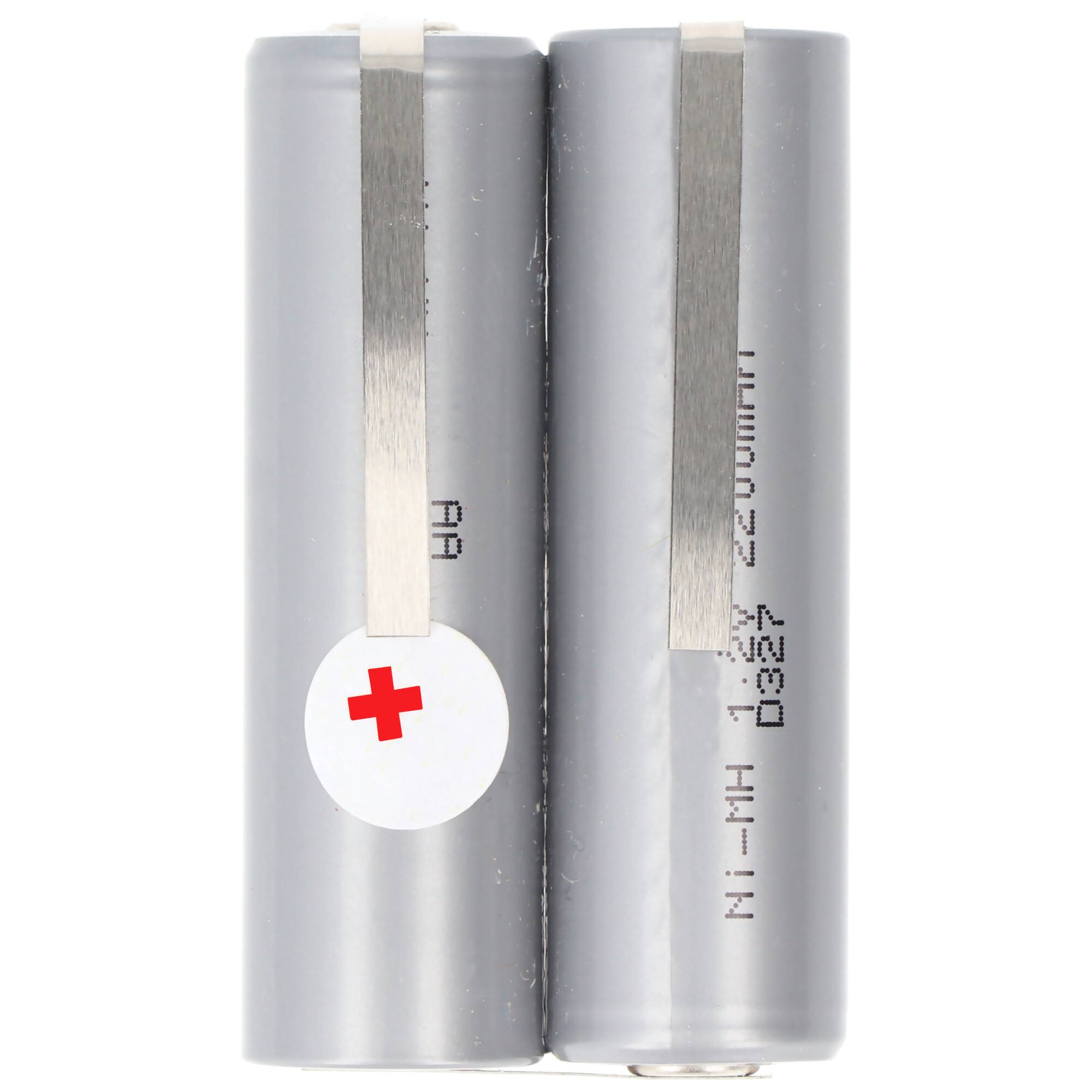 Rasiererakku NiMH 2,4V 2200mAh ersetzt z.B. den originalen Akkutyp 138 10609