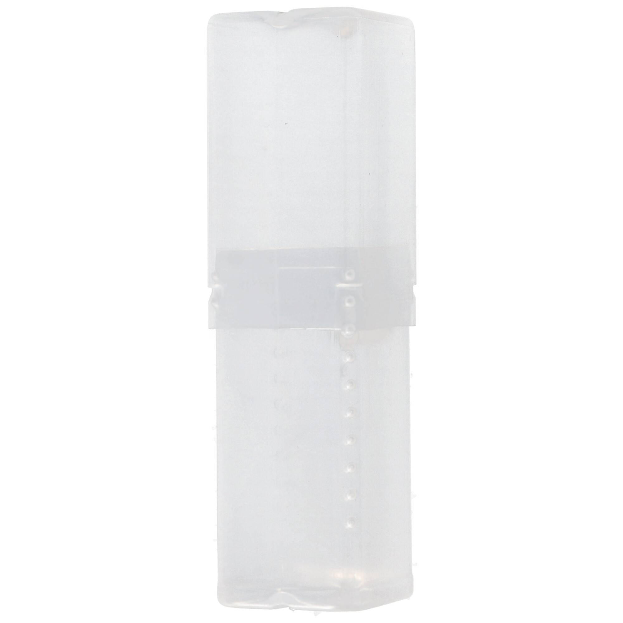 Flexible Aufbewahrungsbox für 1 Stück Akku 21700, 20700, 18650, 18500