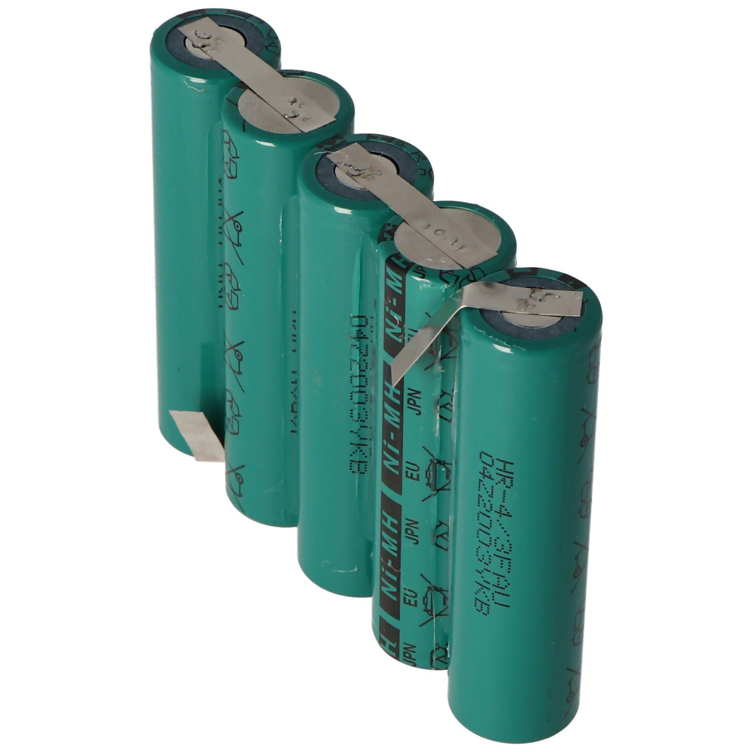 Akku passend für MarSurf M300 Oberflächenmessgerät, 5/HHR450 4/3A 6 Volt 4500mAh 75845 505 517 Akku, zum Selbsteinbau, m