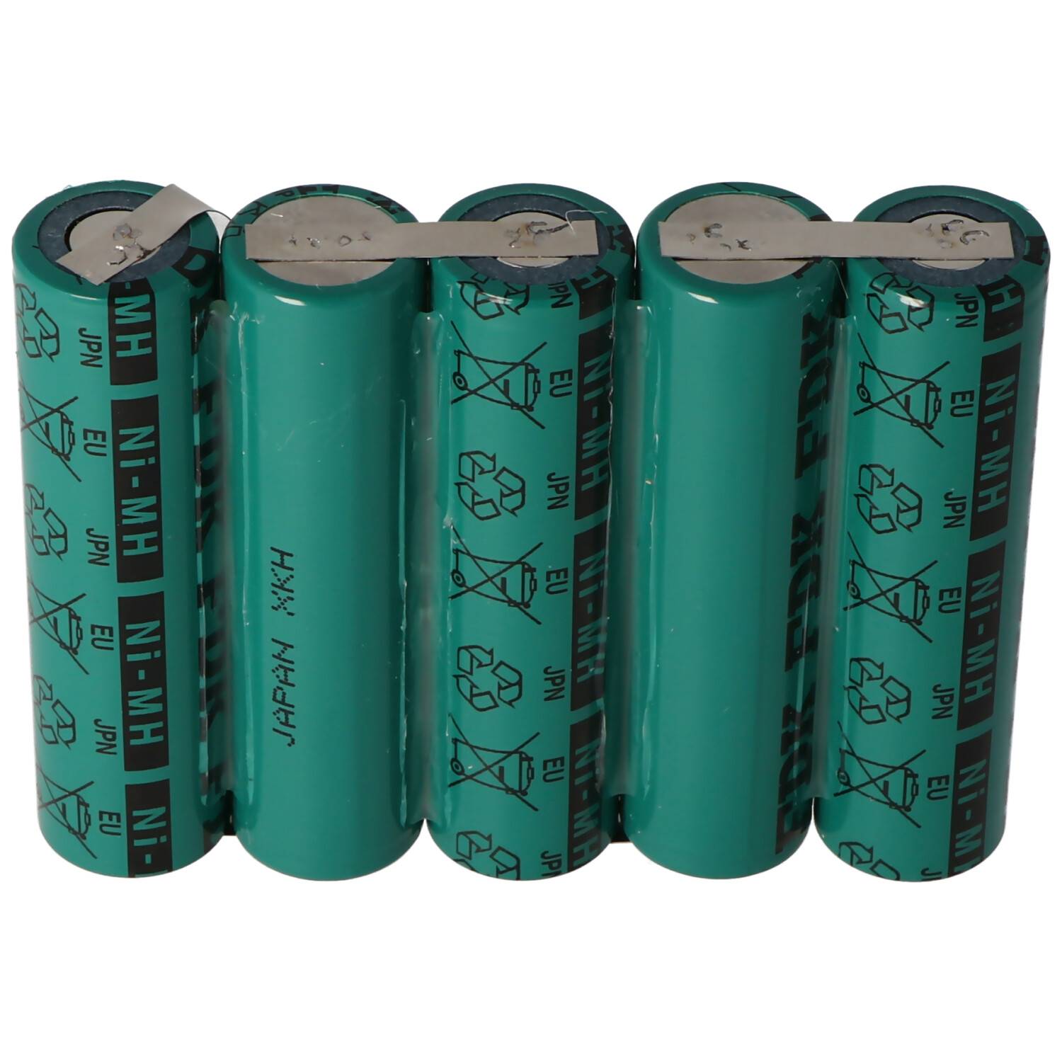 Akku passend für MarSurf M300 Oberflächenmessgerät, 5/HHR450 4/3A 6 Volt 4500mAh 75845 505 517 Akku, zum Selbsteinbau, m