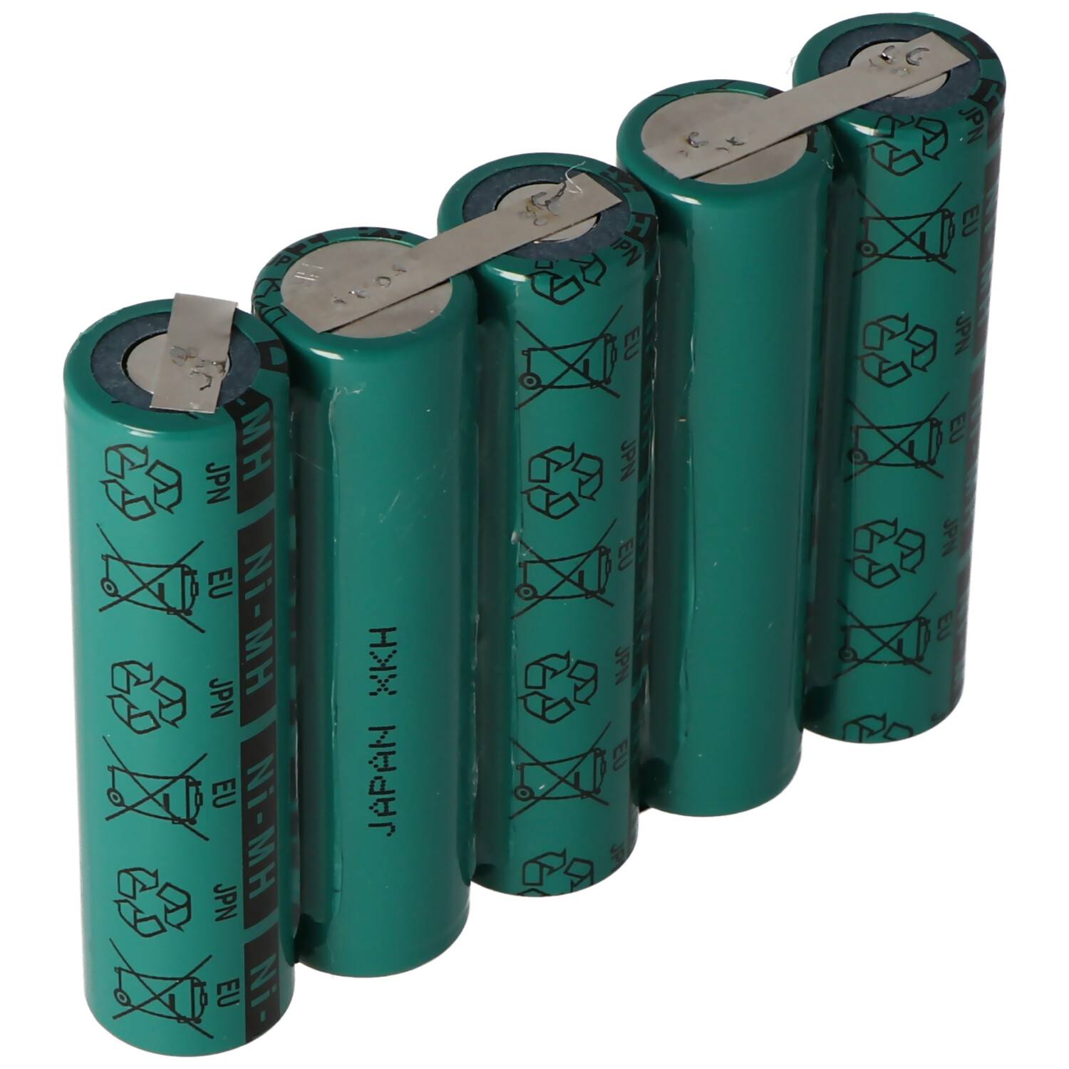 Akku passend für MarSurf M300 Oberflächenmessgerät, 5/HHR450 4/3A 6 Volt 4500mAh 75845 505 517 Akku, zum Selbsteinbau, m
