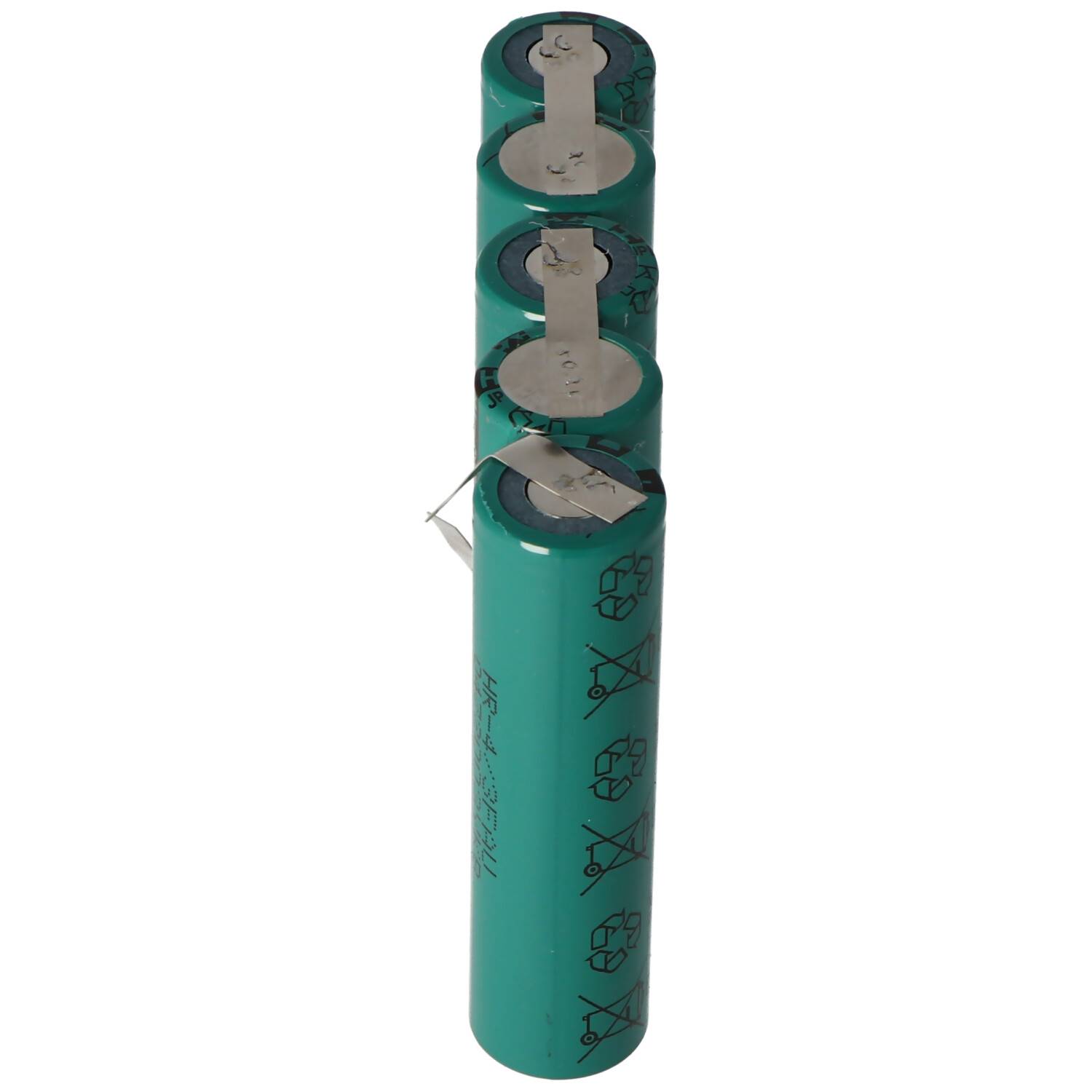 Akku passend für MarSurf M300 Oberflächenmessgerät, 5/HHR450 4/3A 6 Volt 4500mAh 75845 505 517 Akku, zum Selbsteinbau, m