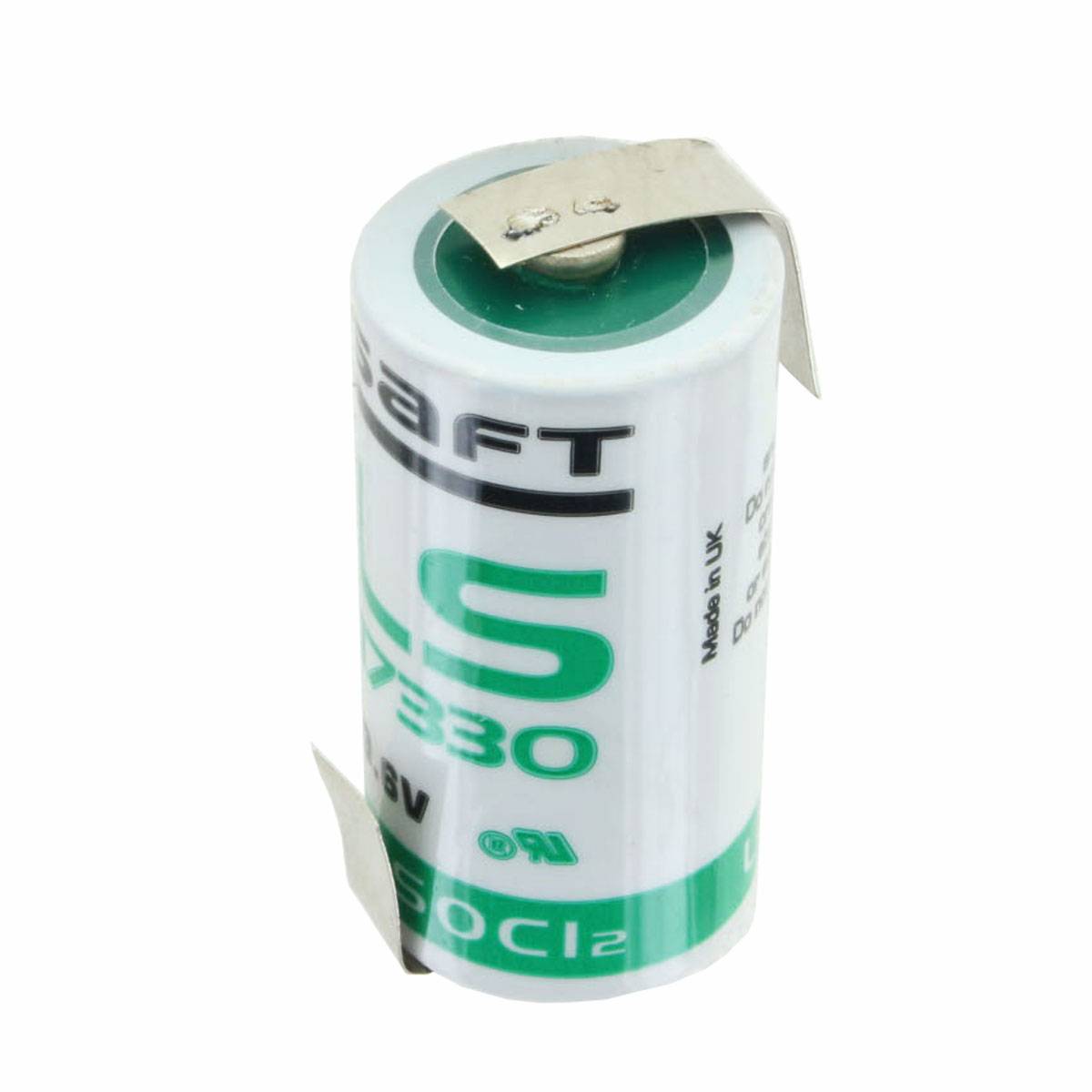 Saft Lithium LS17330 3,6 Volt 2,1 Ah mit Z-Lötfahne