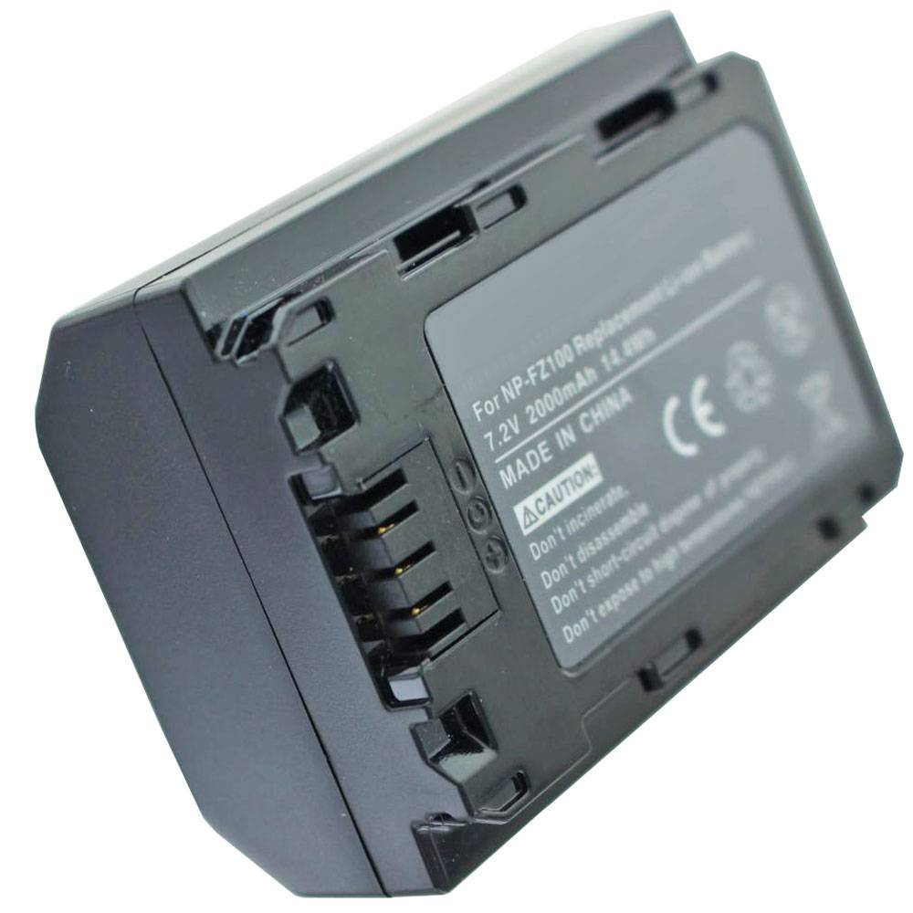 2 Stück Akku passend für den Sony NP-FZ100 Akku Sony A7 Mark 3, A7R Mark 3, Alpha a7 III, Alpha a7R III, Alpha A9, ILCE-