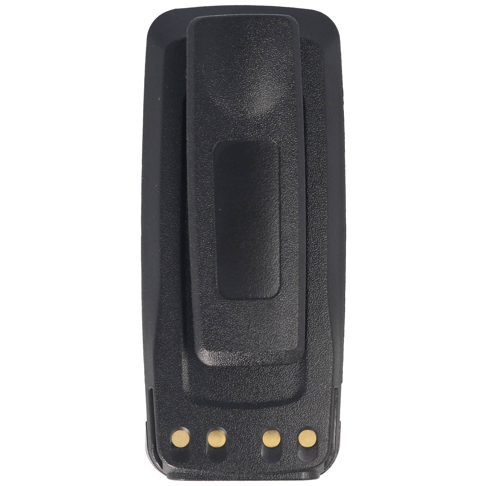 Akku passend für Motorola PMNN4065, PMNN4066, PMNN4066A, MotoTRBO, DR3000, MTR2000 7,4 Volt 1800mAh Lithium Ionen Akku