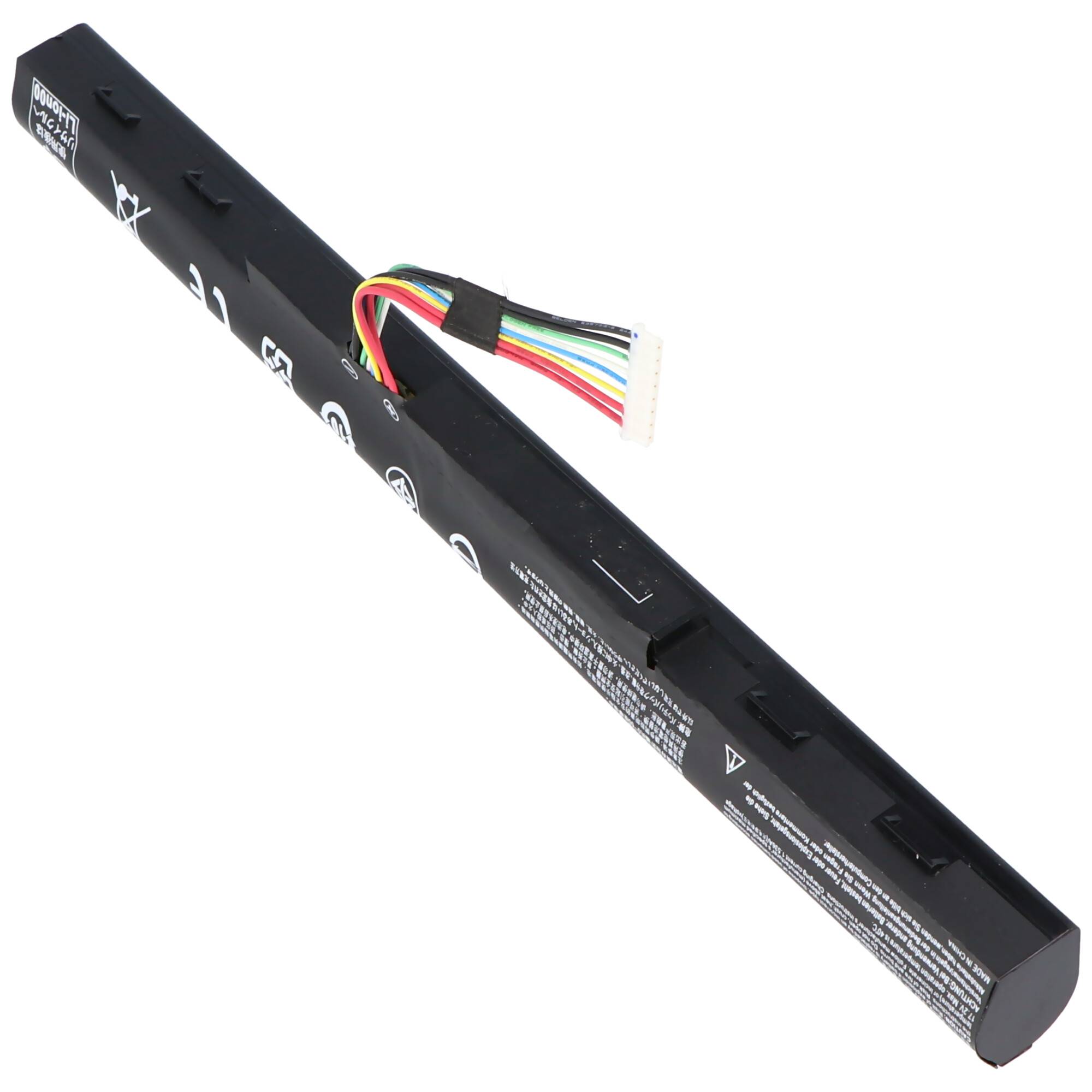 Akku passend für ACER Aspire E5-475G, Li-Ion, 14,8V, 2600mAh, 38,5Wh, built-in, ohne Werkzeug