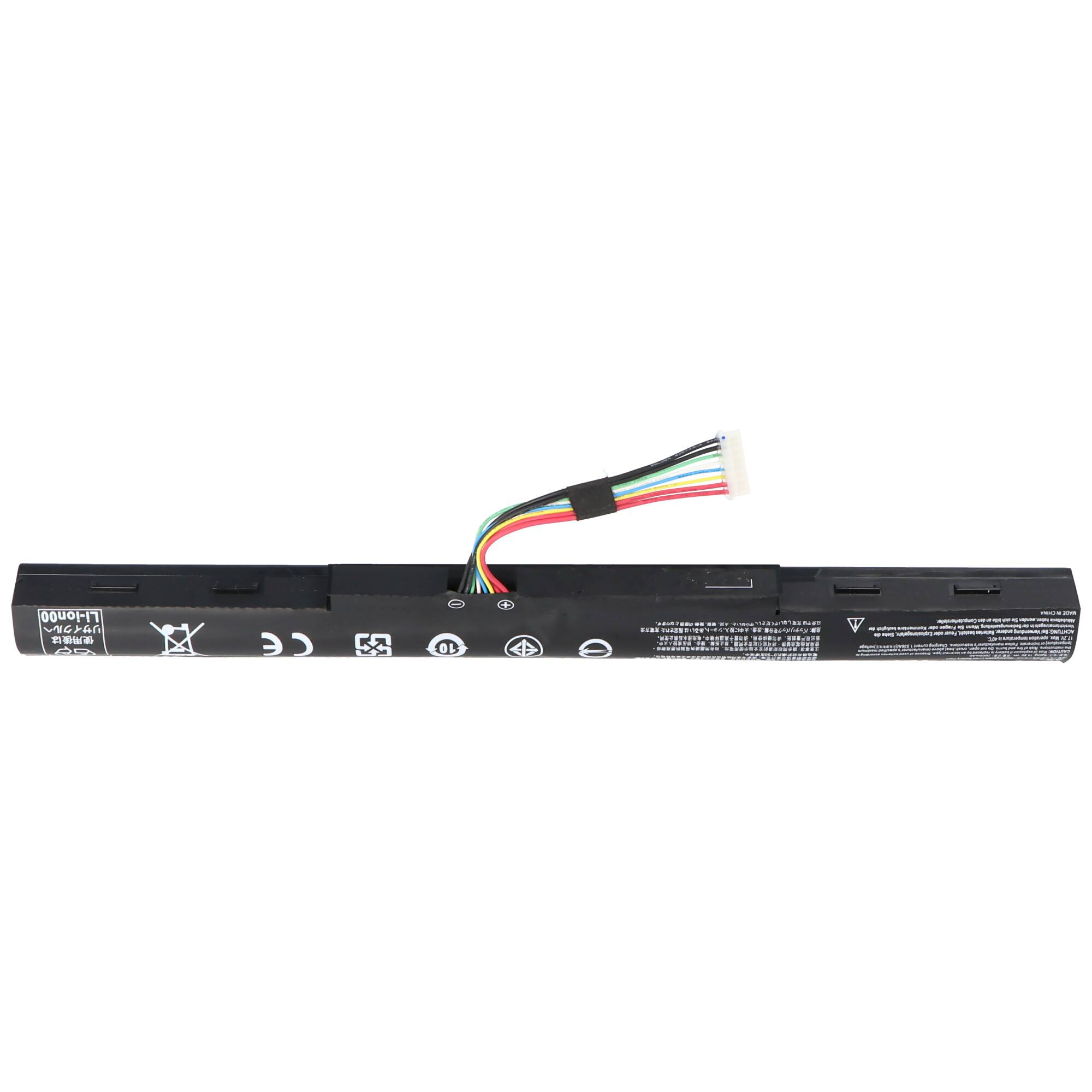 Akku passend für ACER Aspire E5-475G, Li-Ion, 14,8V, 2600mAh, 38,5Wh, built-in, ohne Werkzeug