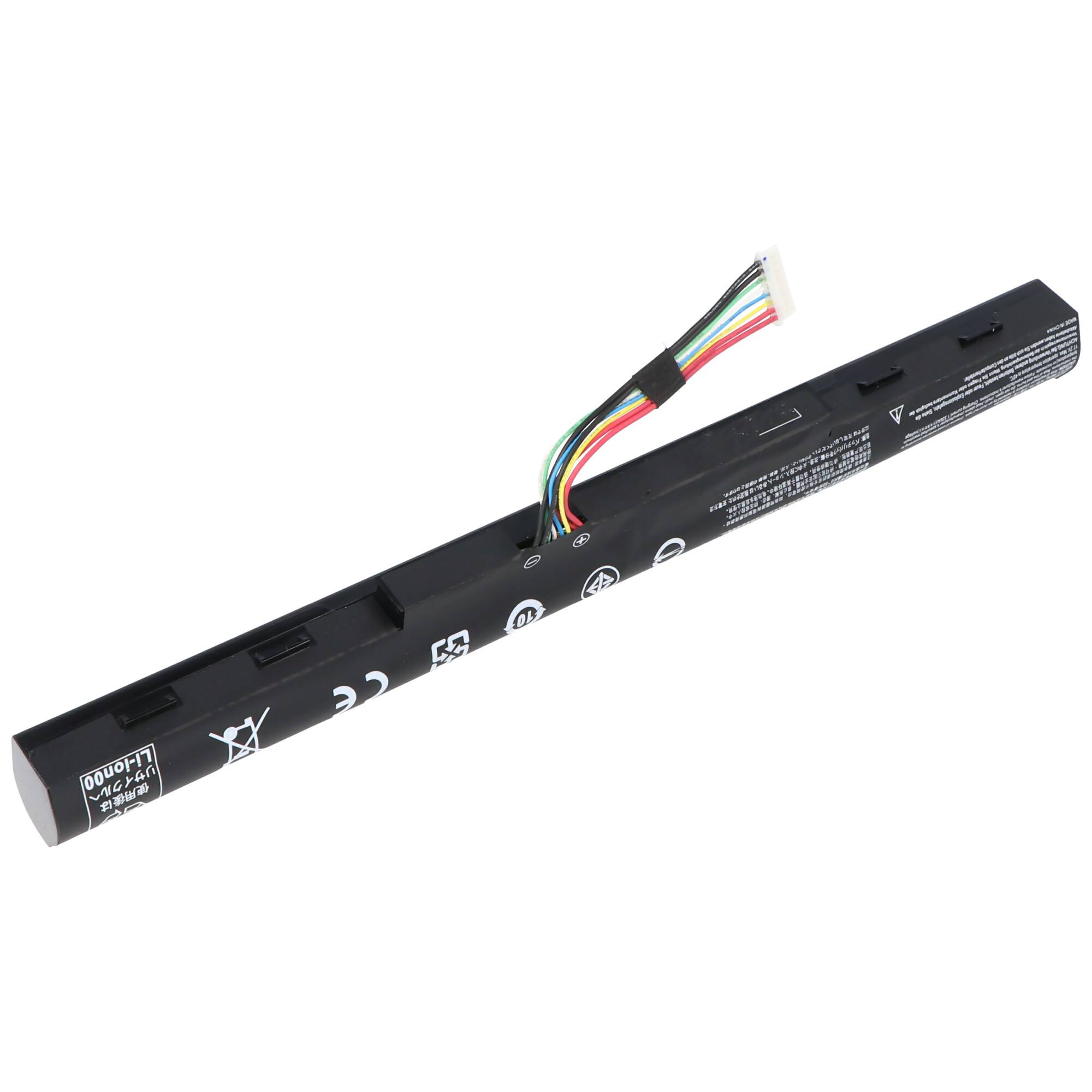 Akku passend für ACER Aspire E5-475G, Li-Ion, 14,8V, 2600mAh, 38,5Wh, built-in, ohne Werkzeug