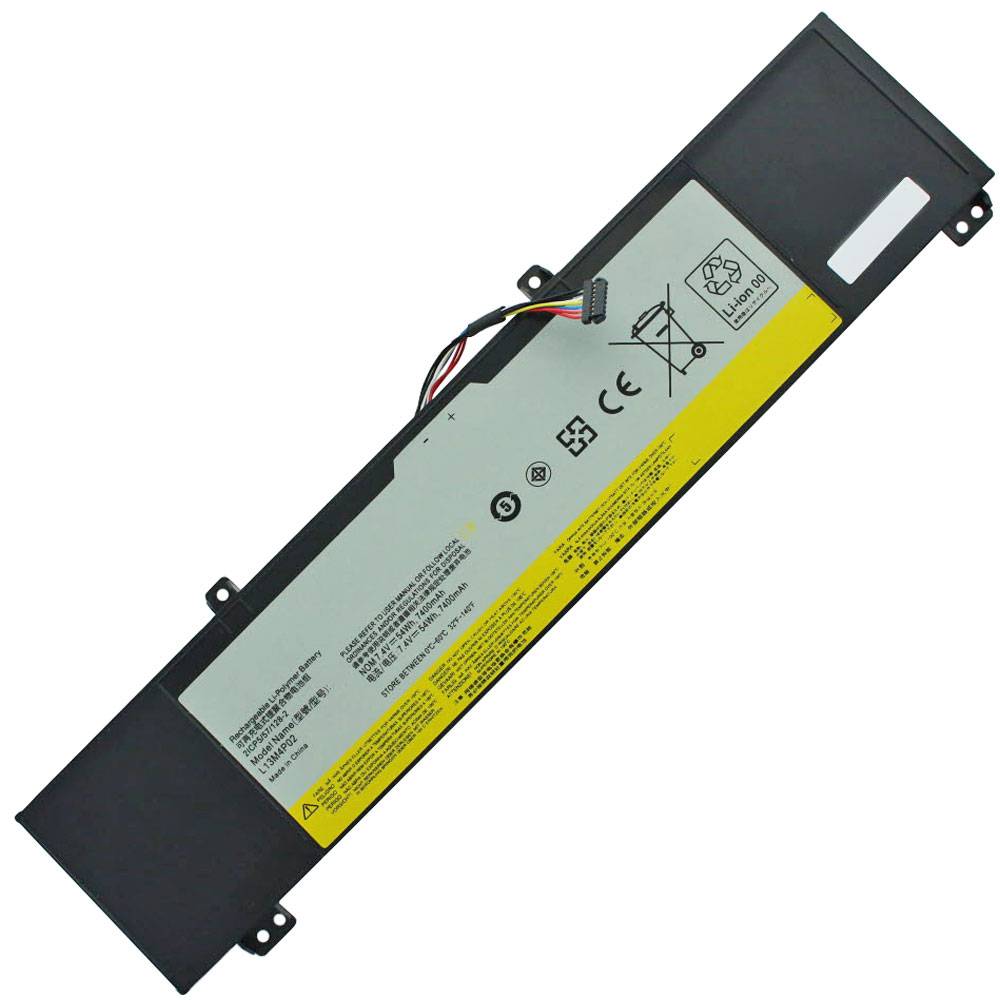 Akku passend für Lenovo Erazer Y50, Li-Polymer, 7,4V, 7300mAh Akku 5B10K10190, L13M4P02, L13N4P01