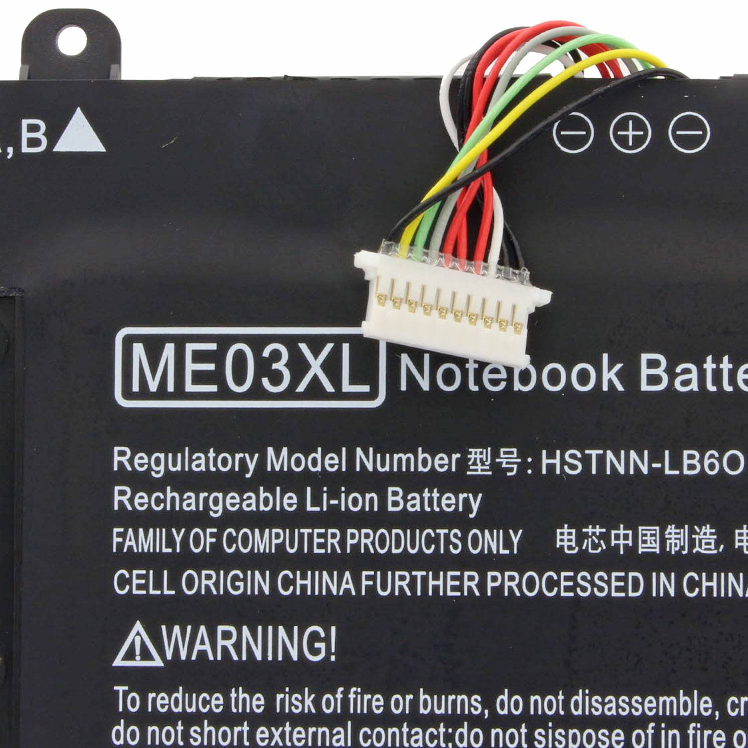 Akku passend für HP Stream 11-D010NR, Li-Polymer, 11,4V, 3250mAh, 37Wh, built-in, ohne Werkzeug