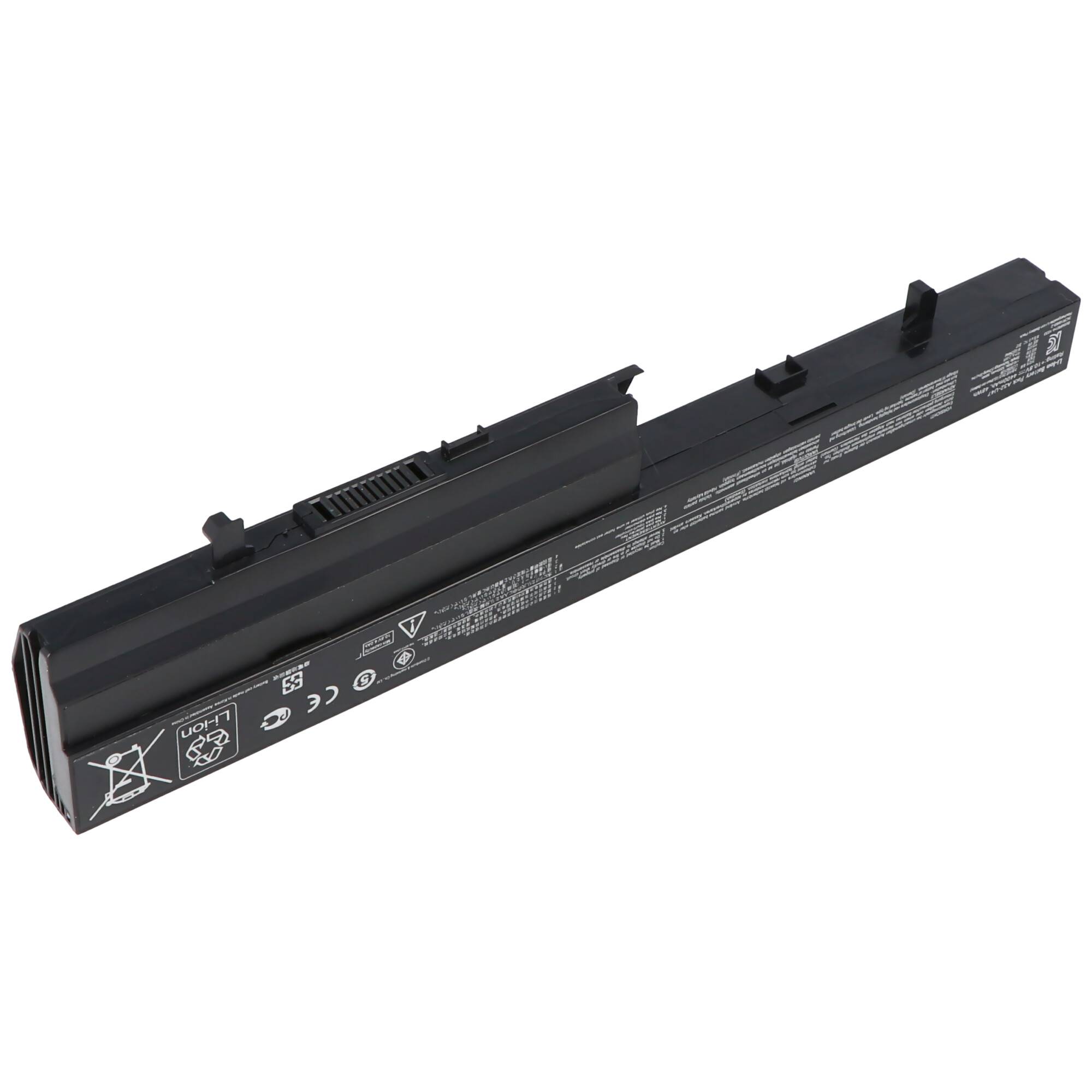 Akku passend für ASUS Q400, A32-U47, Li-Ion, 10,8V, 4400mAh, 47,5Wh, black
