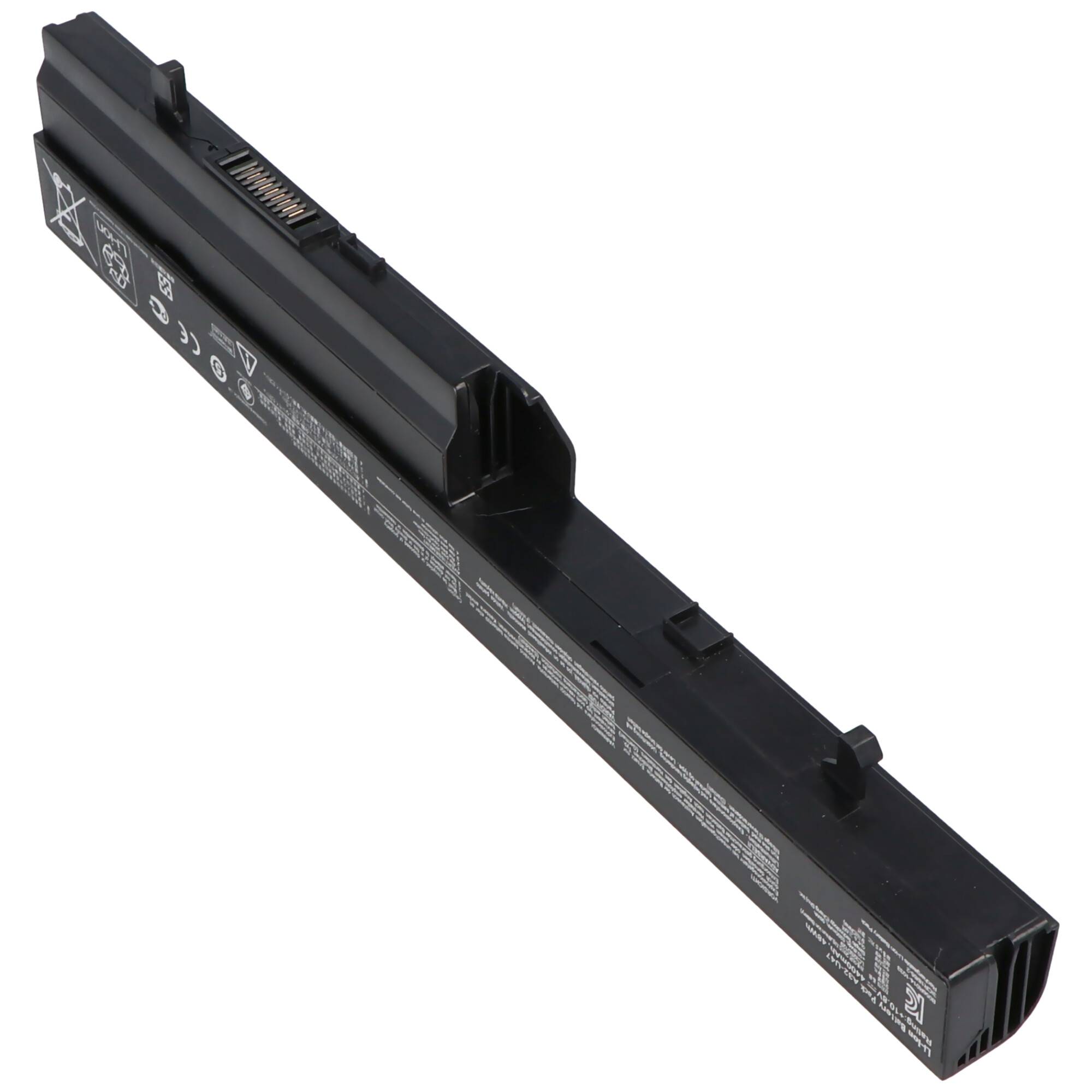 Akku passend für ASUS Q400, A32-U47, Li-Ion, 10,8V, 4400mAh, 47,5Wh, black