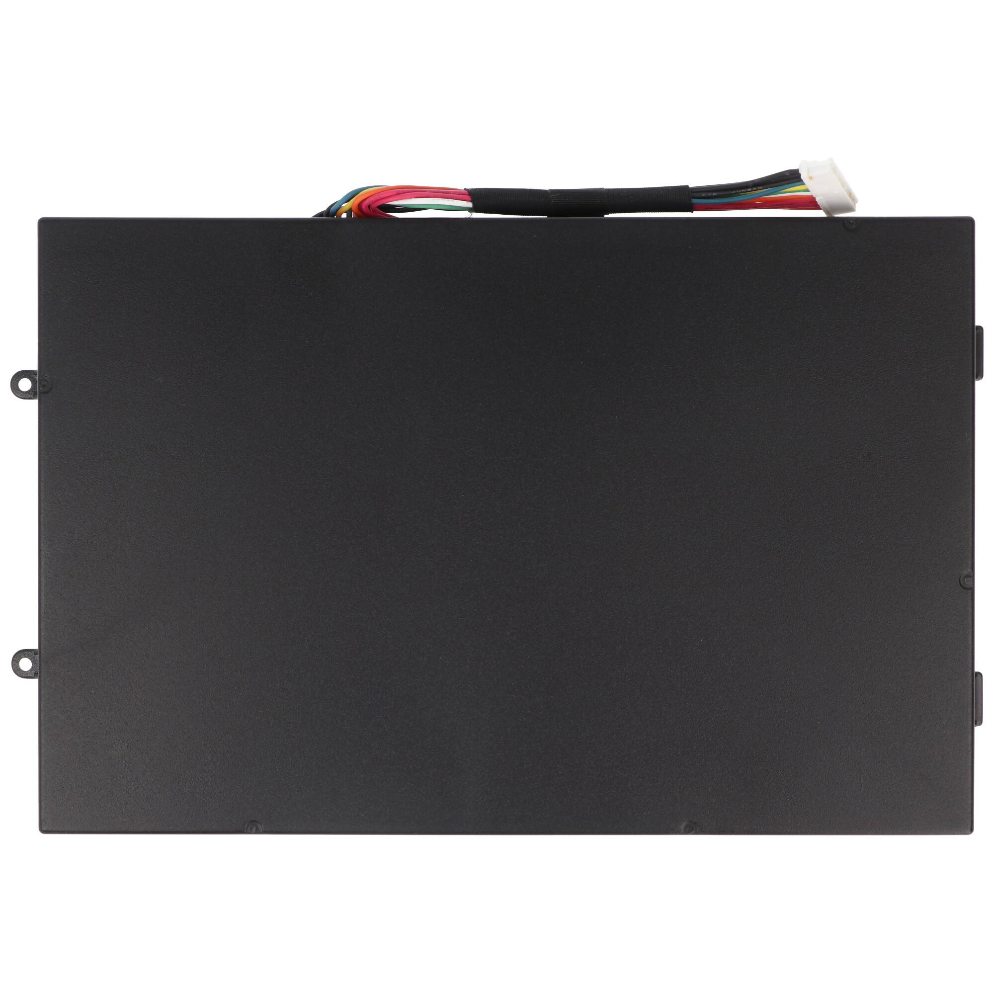 Akku passend für Dell Alienware M11x, M14X, Li-Polymer, 14,8V, 4190mAh, 62Wh, built-in, ohne Werkzeug