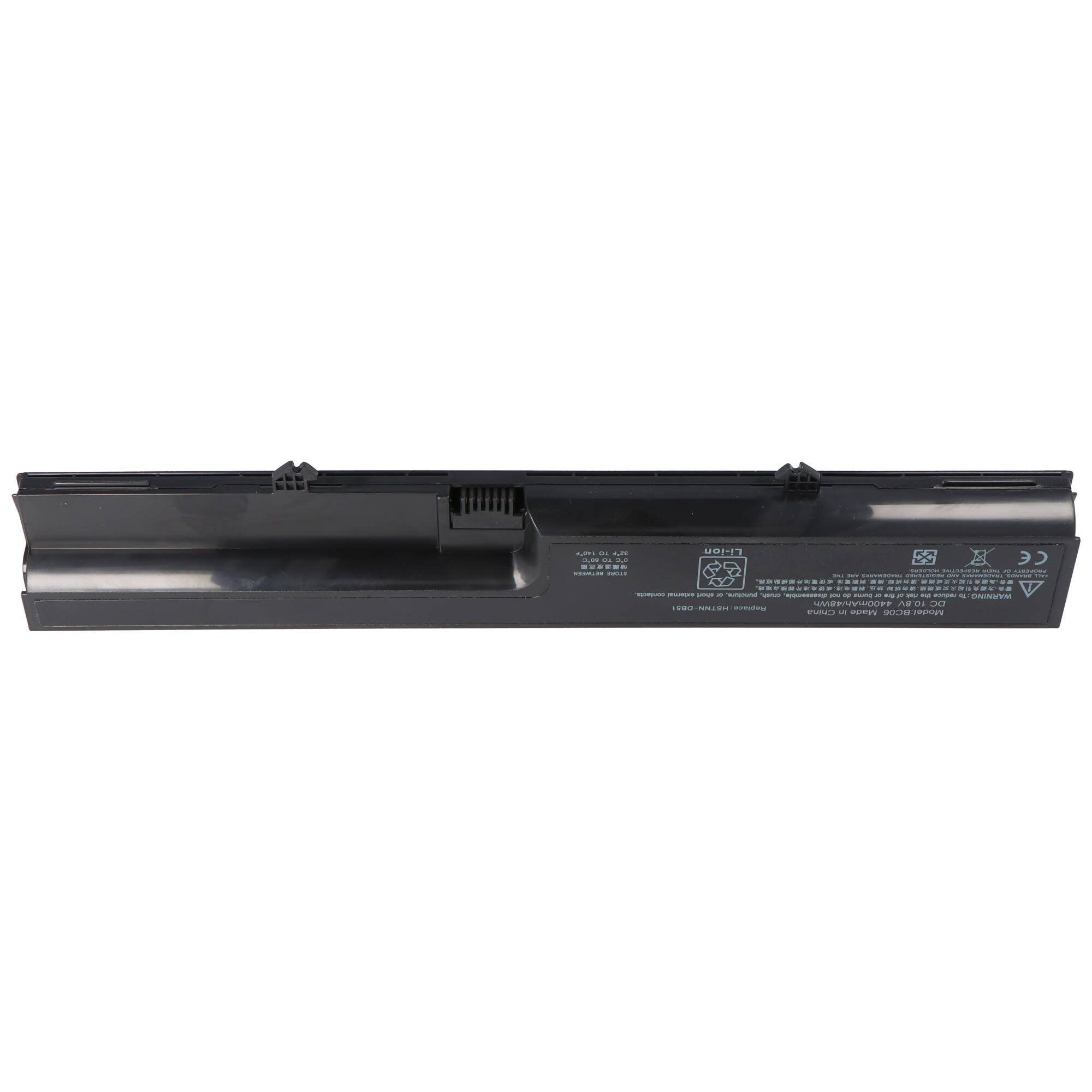 Akku passend für HP 540, Li-Ion, 10,8V, 4400mAh, 47,5Wh, black