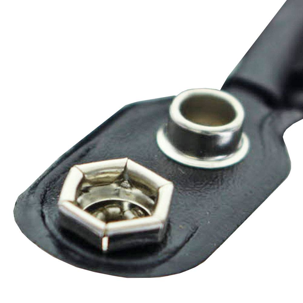 Universalnetzteil mit 9 Volt Batterieanschluss, perfekt um klassische 9 Volt Batterien oder Akkus zu ersetzen, max. 1000
