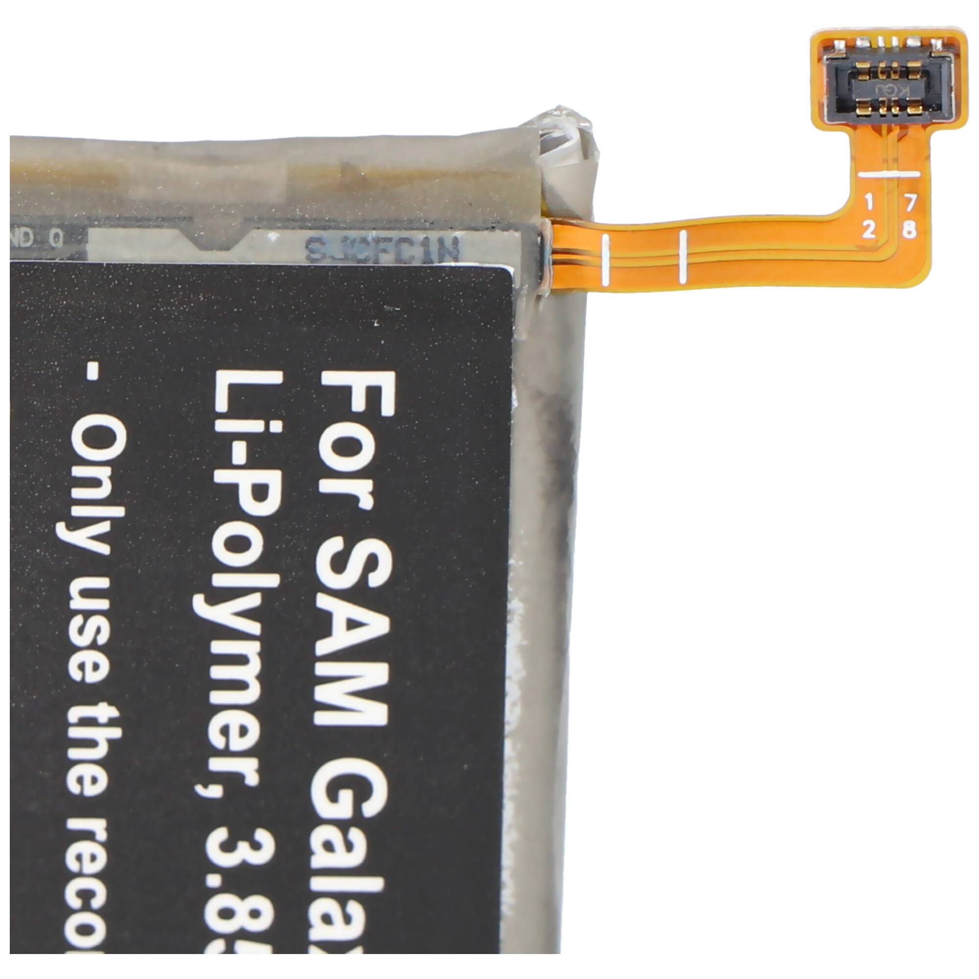 Akku passend für Samsung Galaxy S10e Li-Polymer 3,85V 2800mAh 10,8Wh built-in ohne Werkzeug