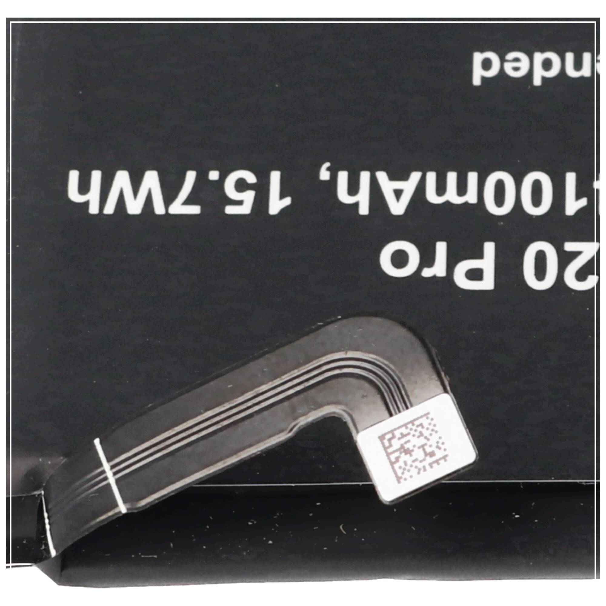 Akku passend für Huawei Mate 20 Pro, Huawei P30 Pro Li-Polymer, 3,82V, 4100mAh, 15,7Wh, built-in, ohne Werkzeug