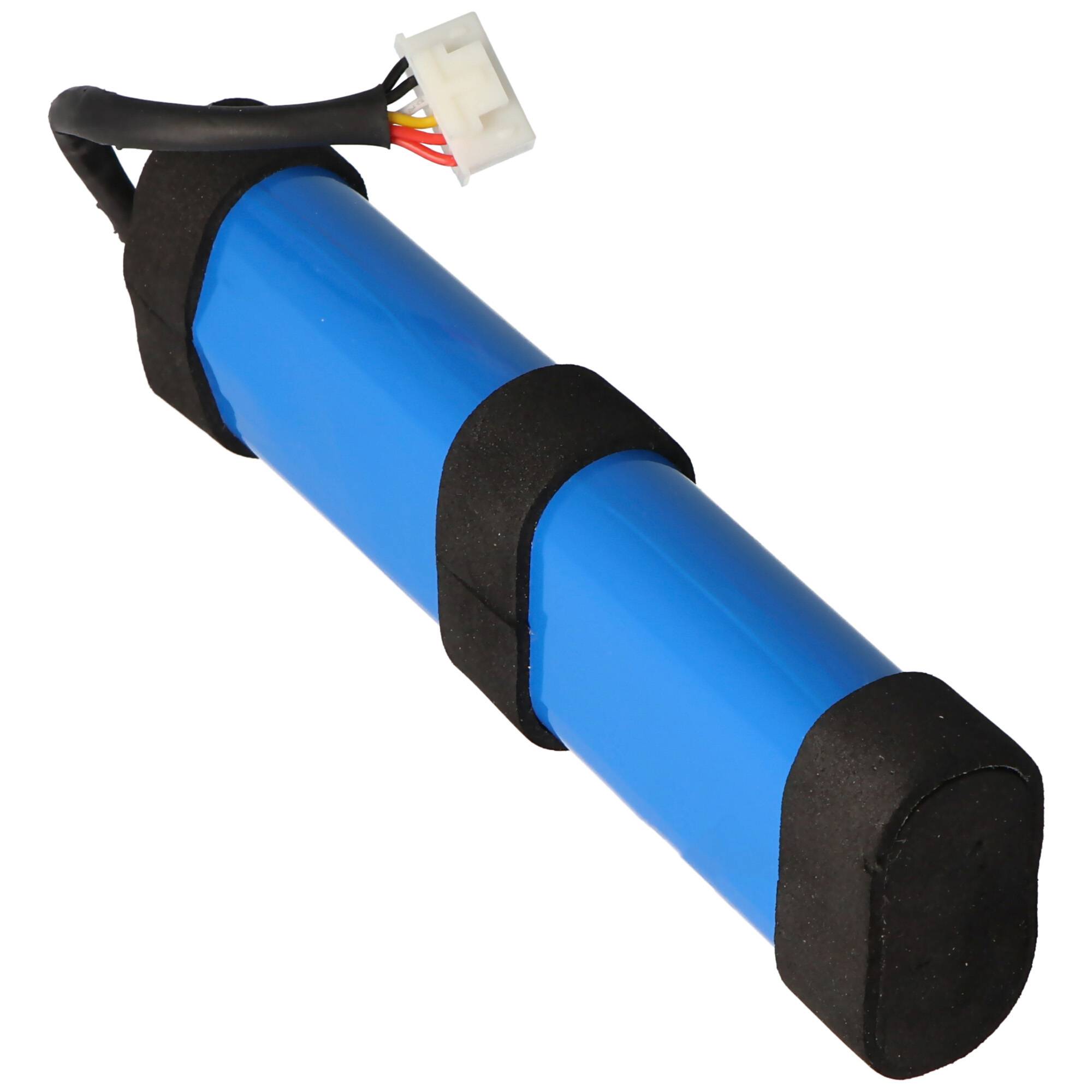 5200mAh Akku passend für JBL Xtreme 2 Akkutyp Li-Ion 7,2V max. 37,4Wh, 2INR19/66-2, SUN-INTE-103