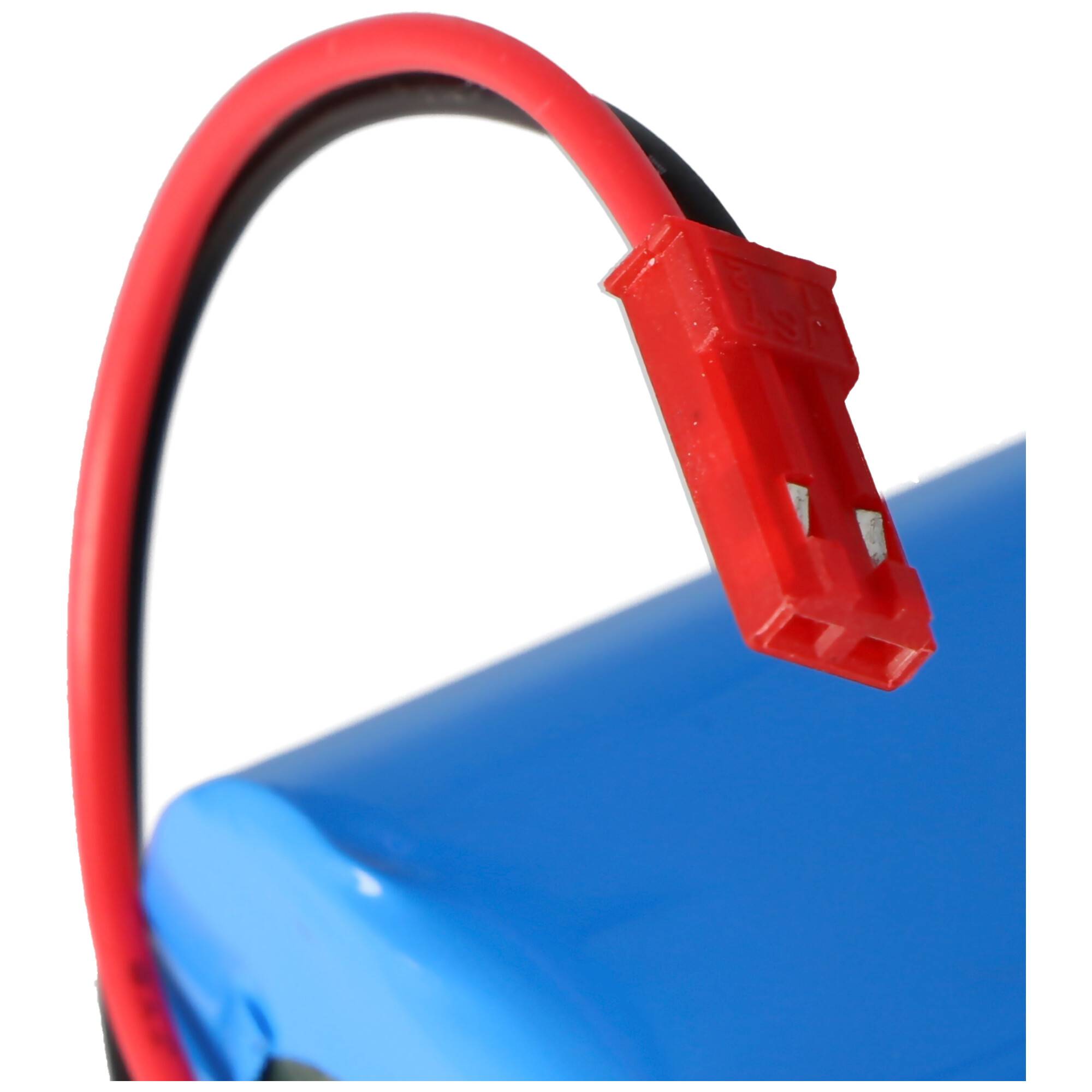 Akku passend für ILIFE V3s Pro, V8s, Li-Ion, 14,4V, 2600mAh, 18650B4-4S1P-AGX-2 37,4Wh