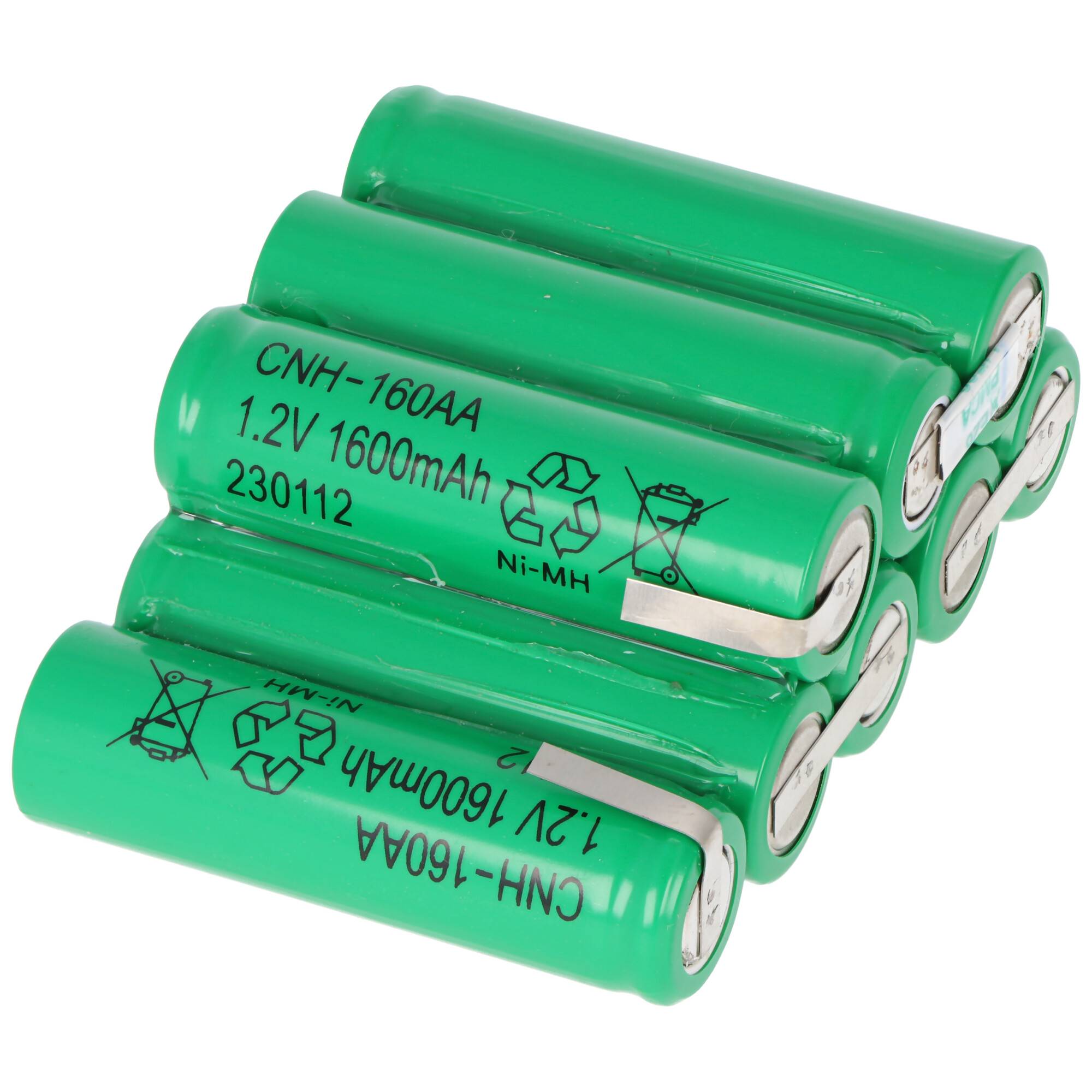 Akku passend für MCW-D 521 Mikrofon mit 9,6 Volt 1600mAh NiMH Akkupack 1600mAh