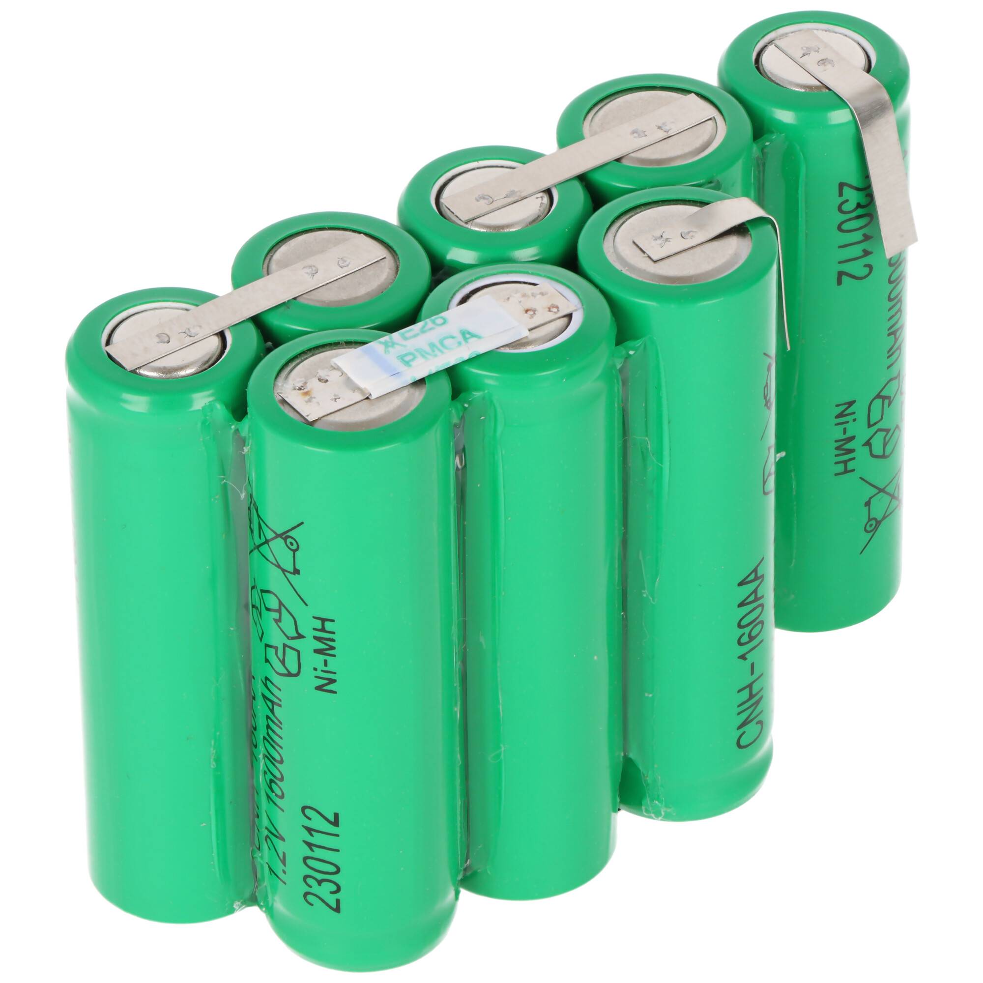 Akku passend für MCW-D 521 Mikrofon mit 9,6 Volt 1600mAh NiMH Akkupack 1600mAh