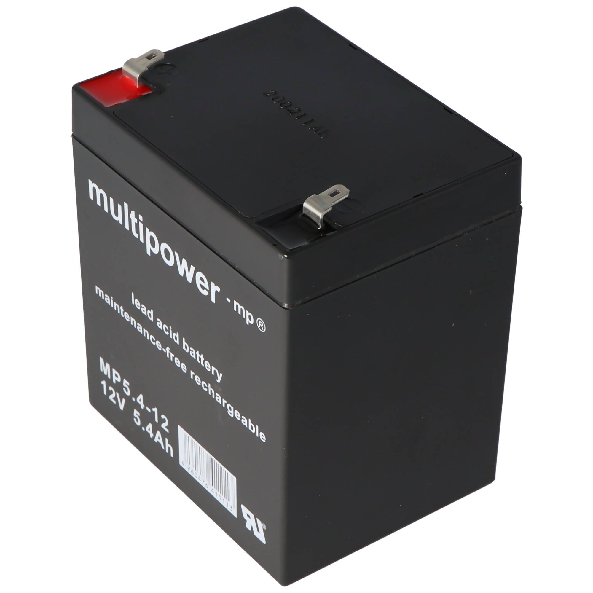 MP5.4-12 Multipower Blei-Akku 12 Volt 5400mAh, 6-DMZ-5 Akku