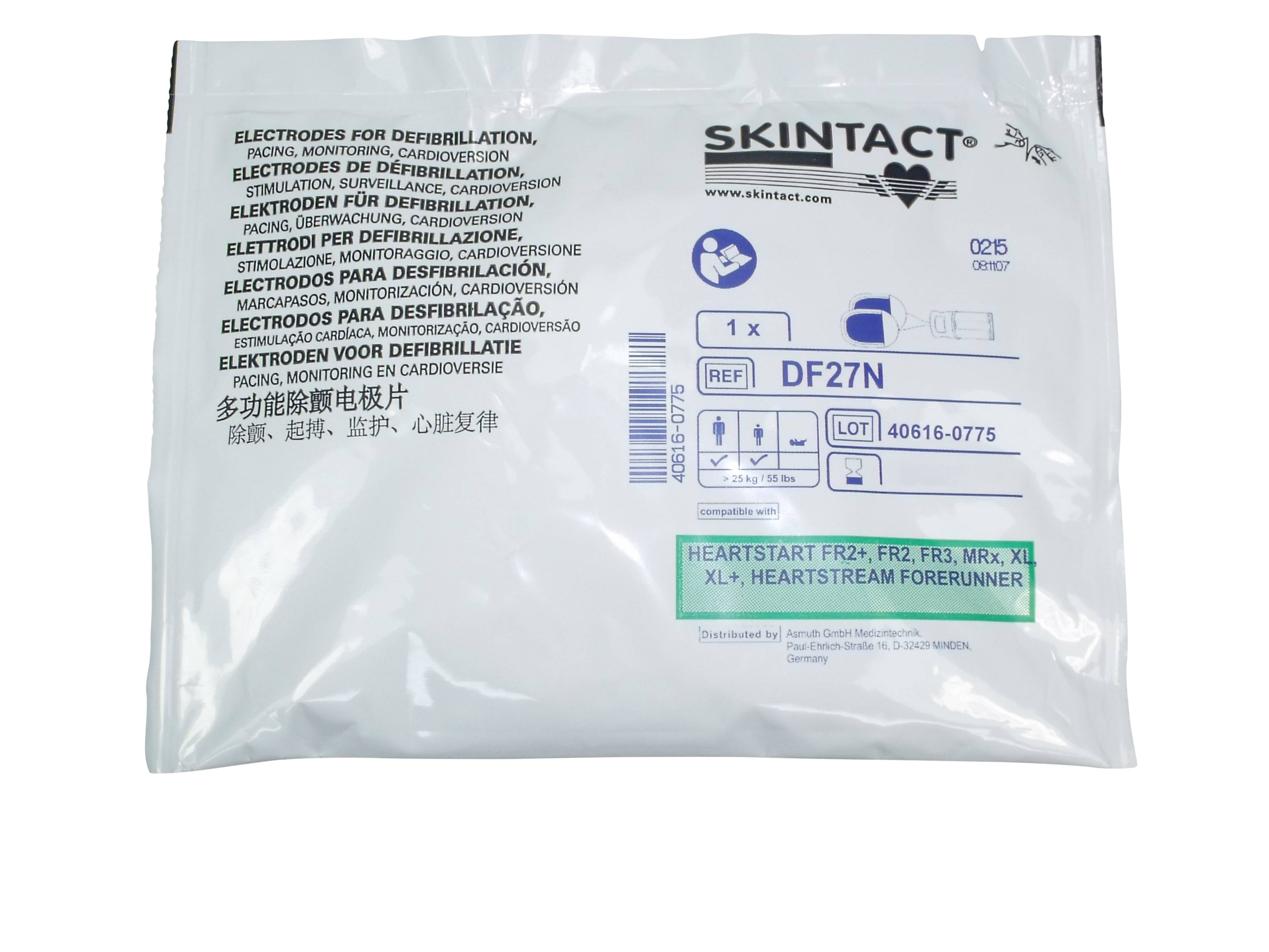 Defi-Elektroden Pads passend für Philips FR2/FR2+