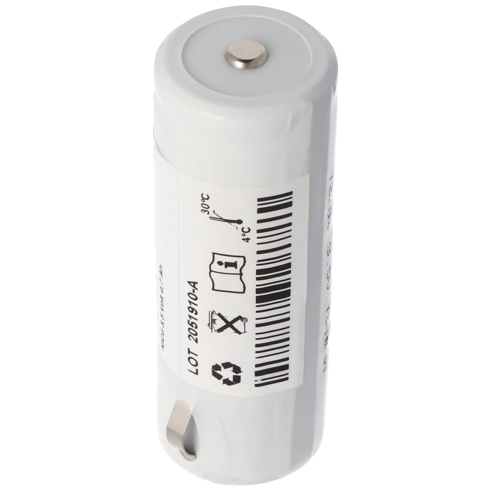 NC Akku passend für Welch Allyn 72200, 71670 3.5V 700mAh