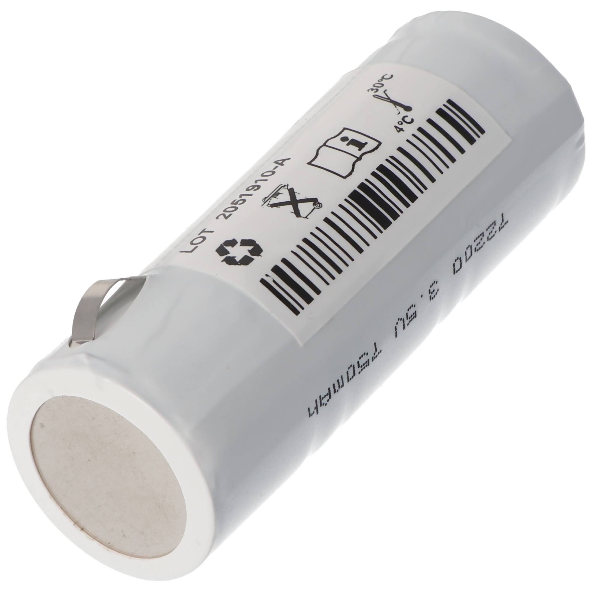 NC Akku passend für Welch Allyn 72200, 71670 3.5V 700mAh