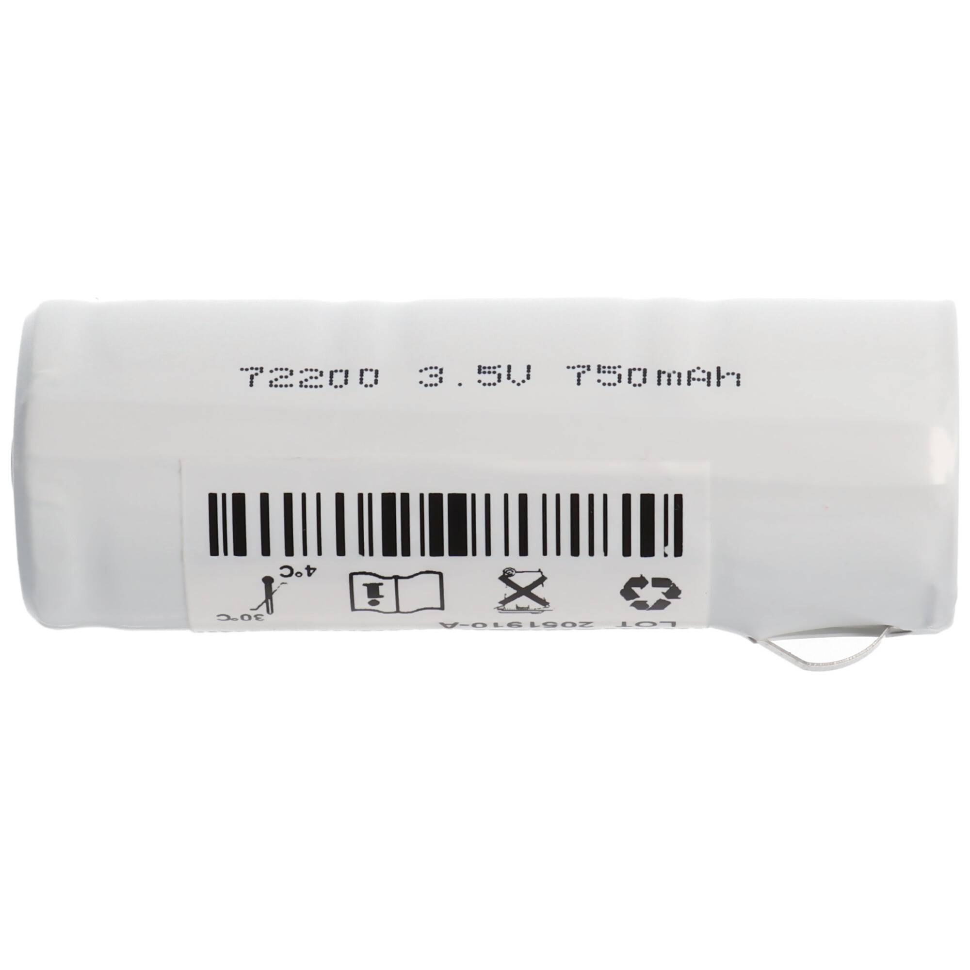 NC Akku passend für Welch Allyn 72200, 71670 3.5V 700mAh