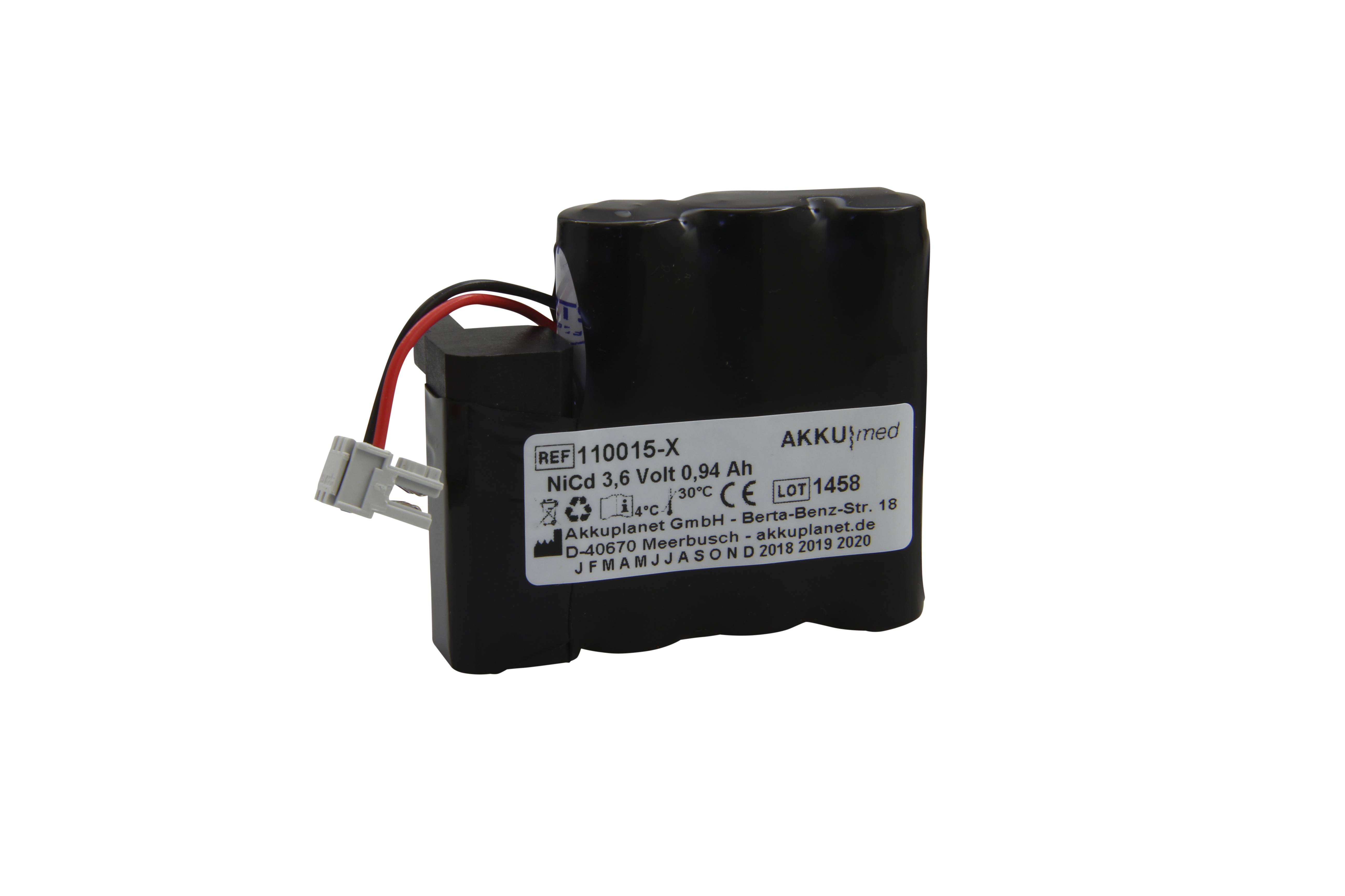 NC Akku passend für Braun Perfusor Compact CE Konform