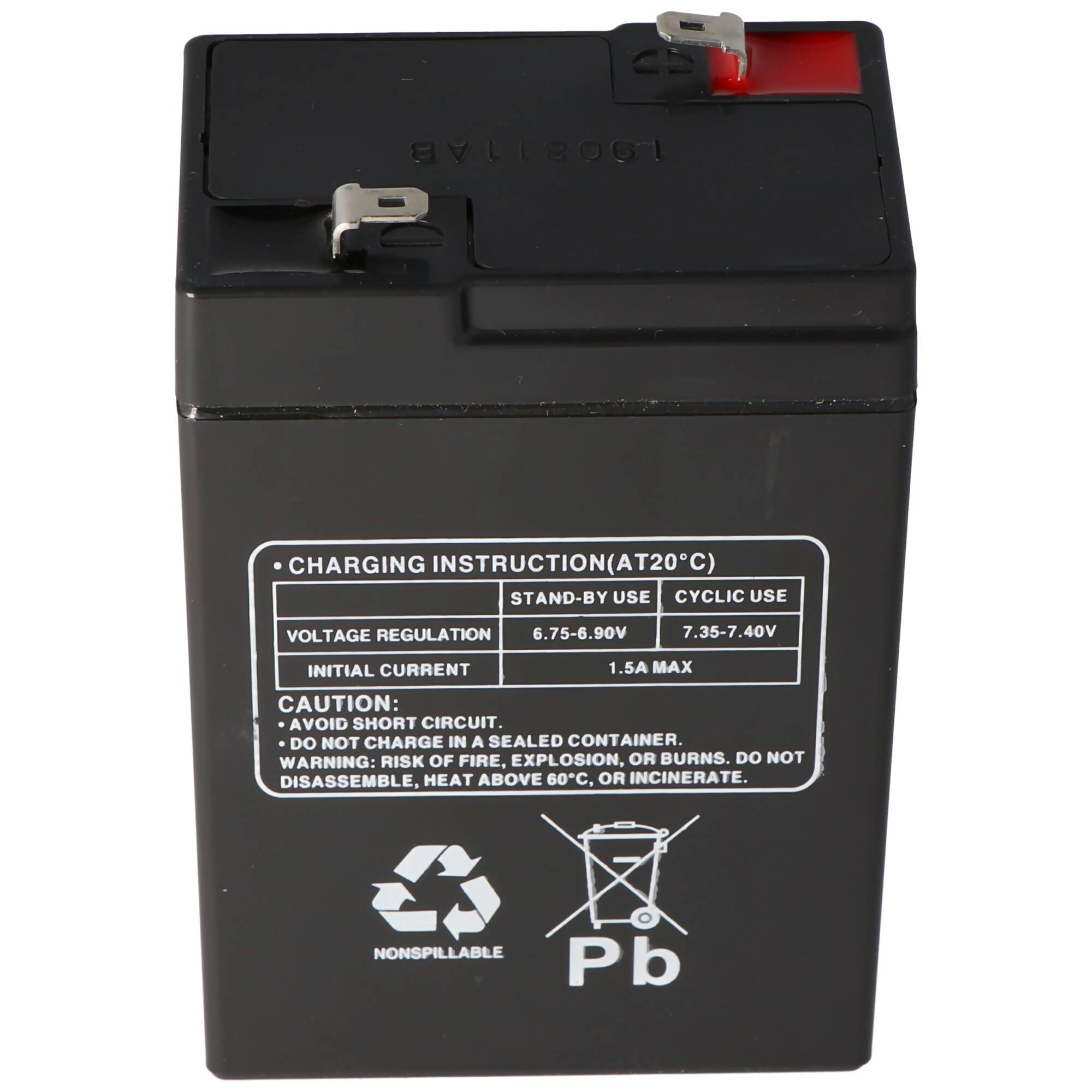 Blei Akku passend für Nellcor PulsoxiMeter NPB190,195 - 640119