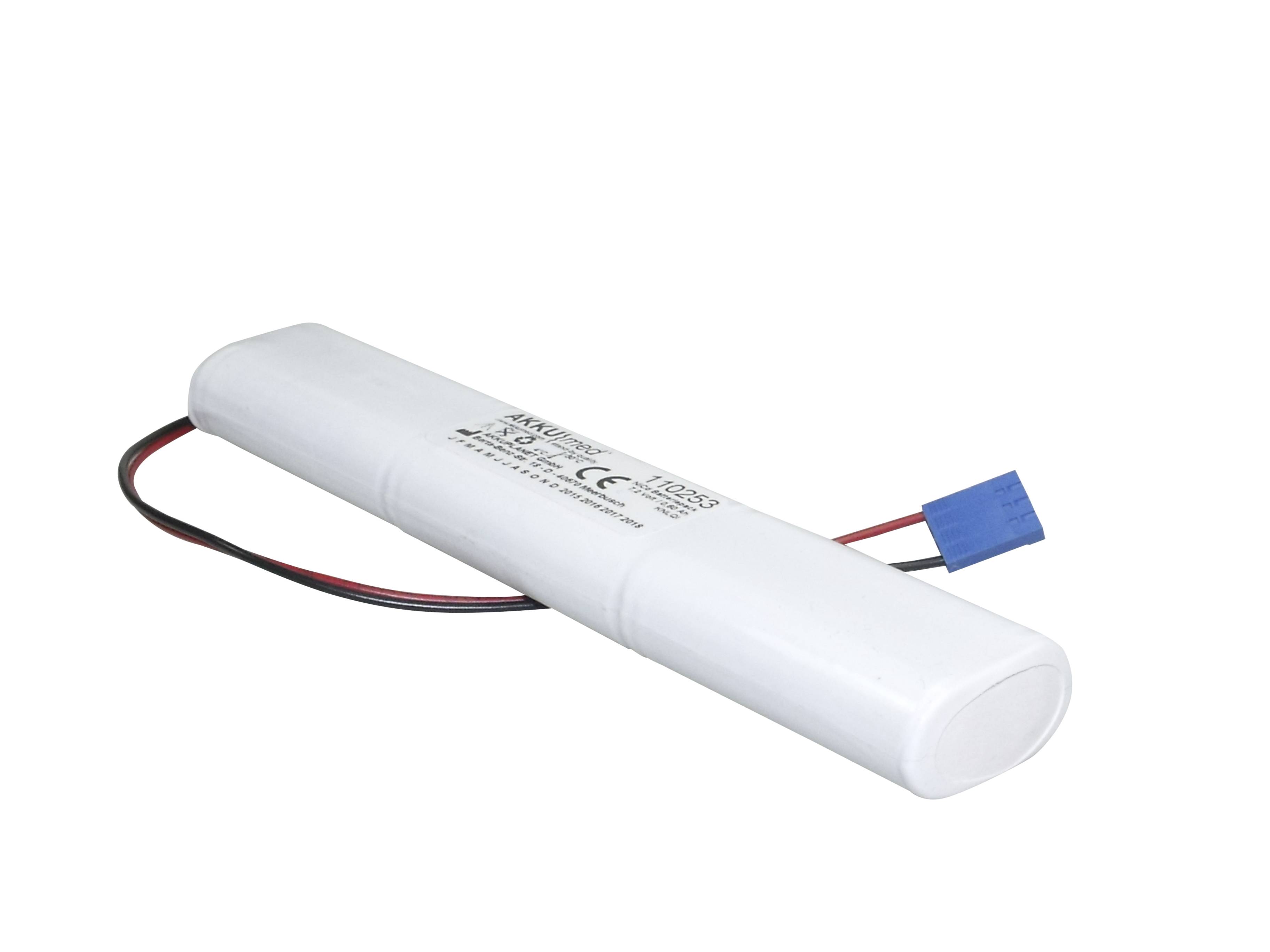 NC Akku passend für Schiller AT104 7,2 Volt 0,6 Ah CE Konform