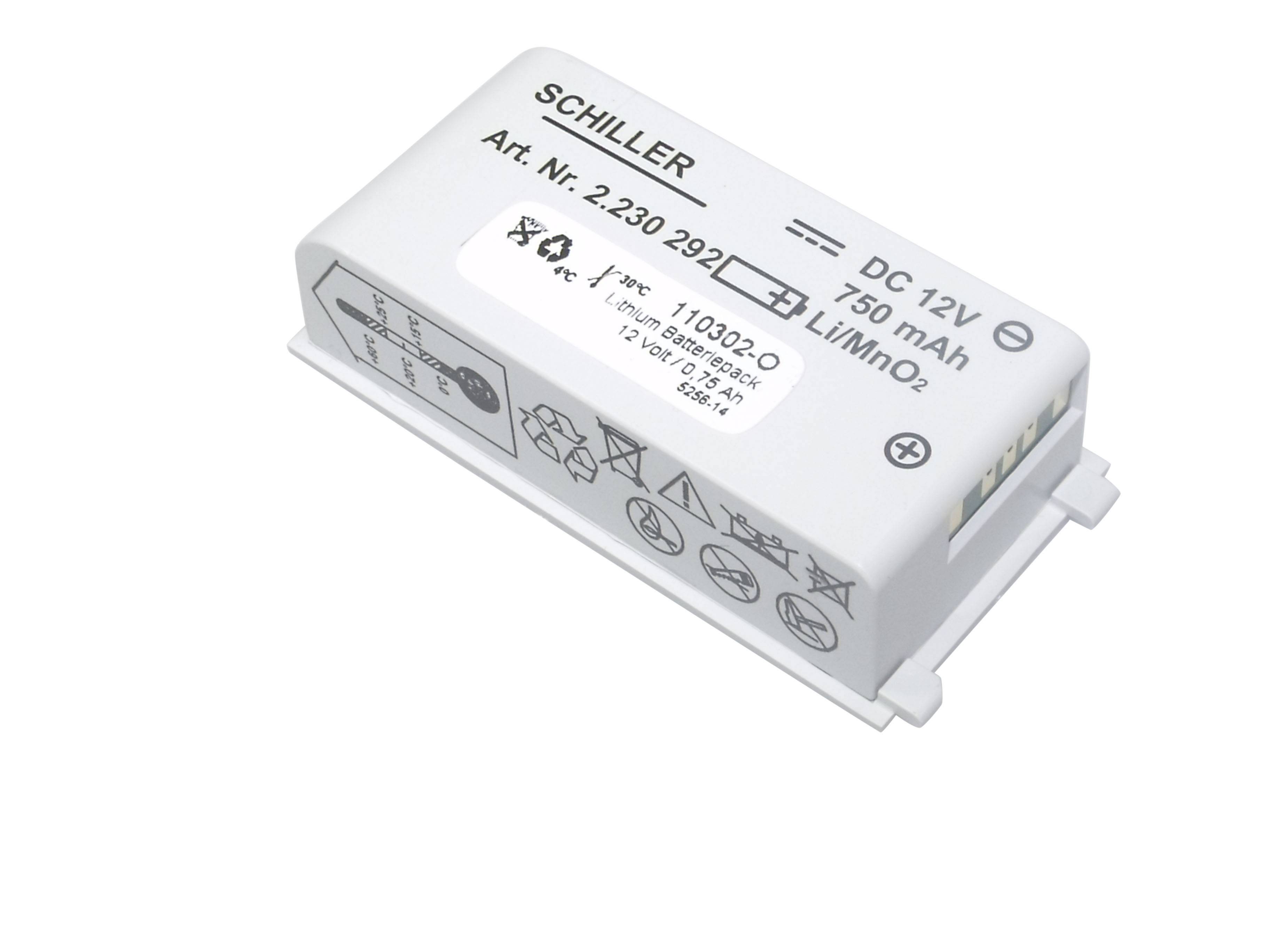 Original Lithiumbatterie Schiller Defibrillator Easyport - Typ 3940002