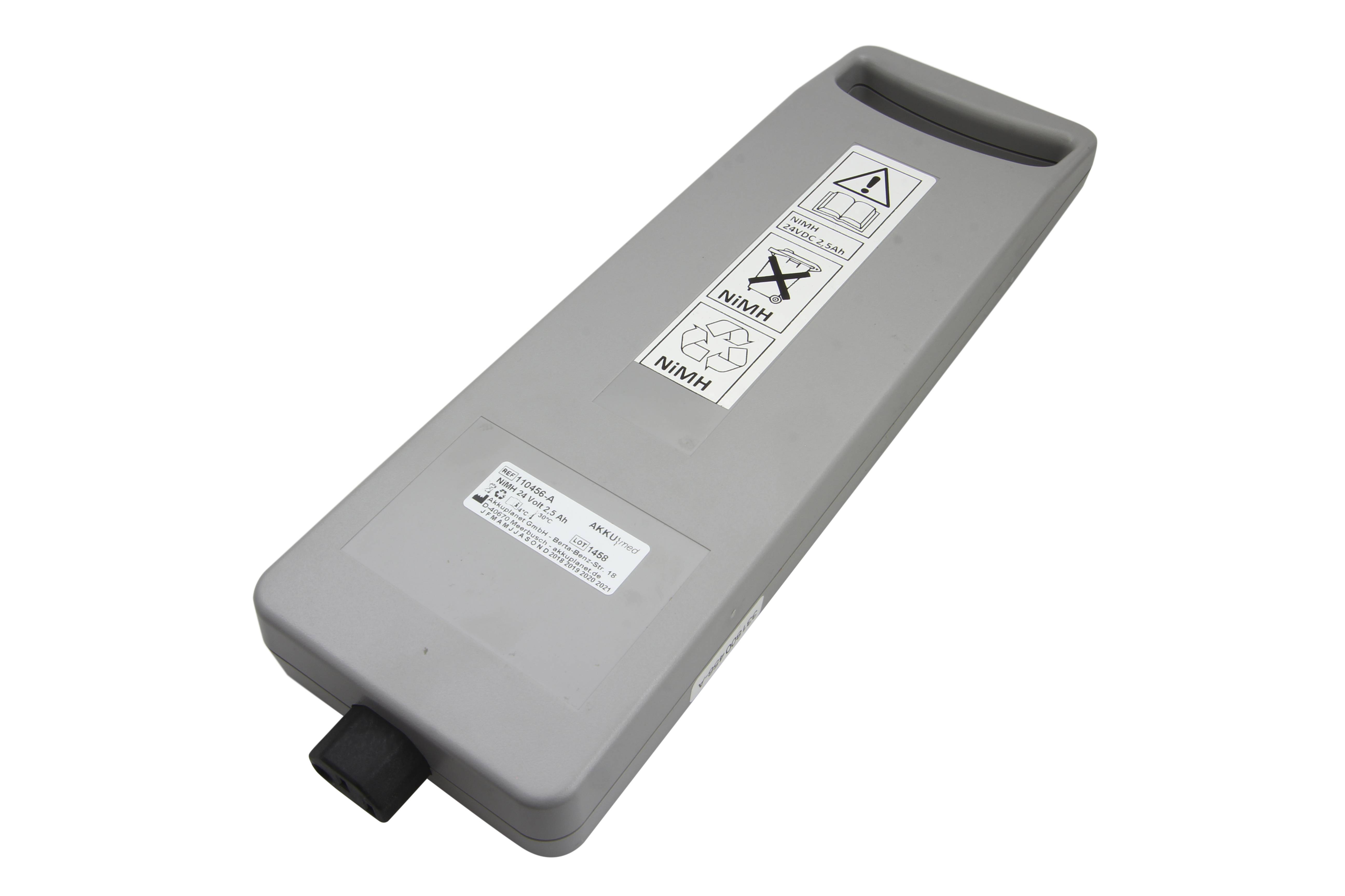 NiMH Akku passend für Arjo Carendo Stuhl, Maxi Twin Lifter, Typ NEA0100-083