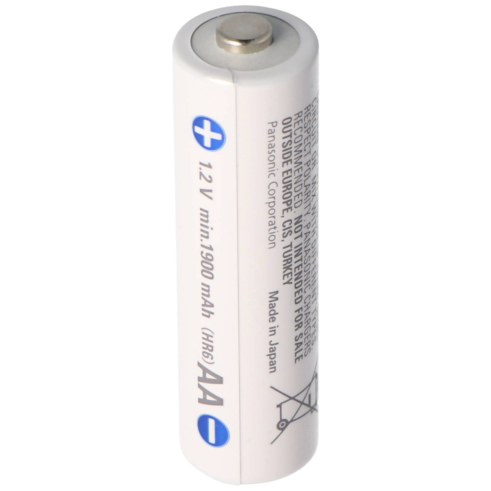 Panasonic eneloop Standard (ehem. Sanyo eneloop Standard) Akku Mignon/AA HR-3UTG 2000mAh 4er Pack