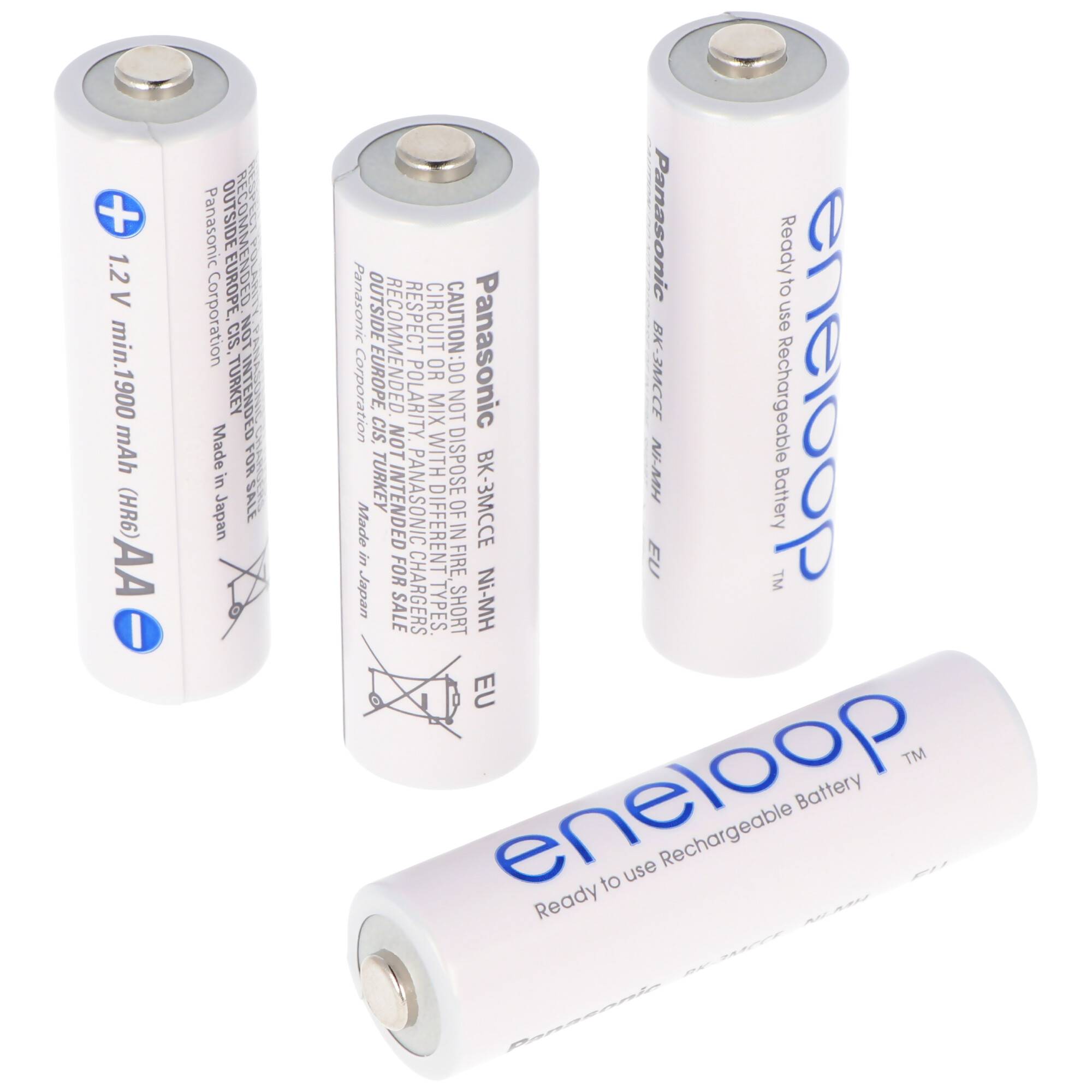 8x Panasonic eneloop Mignon AA Akku in praktischer 8er Aufbewahrungsbox