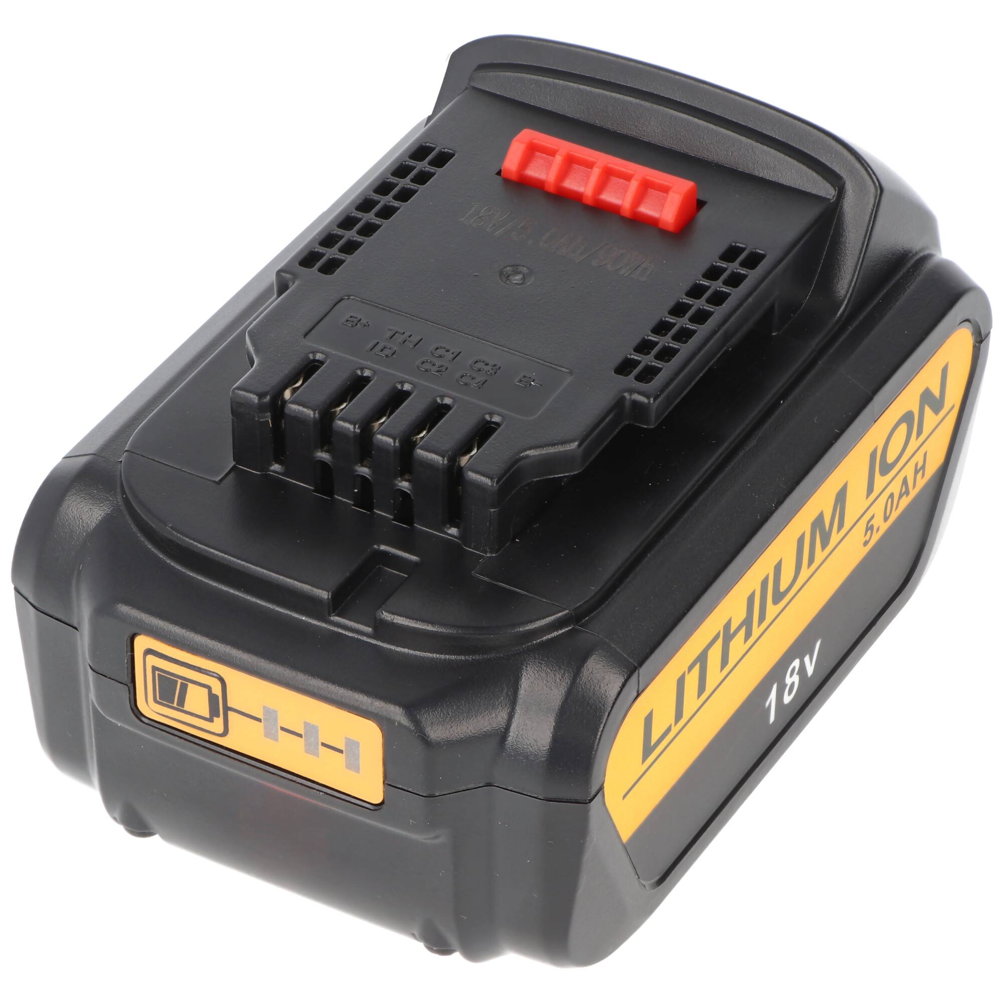5000mAh Akku passend für Dewalt DCB180, DCB181, DCB182, DCB183, DCB185, DCB200, DCB201, DCB203, DCB204 Li-ion 5Ah