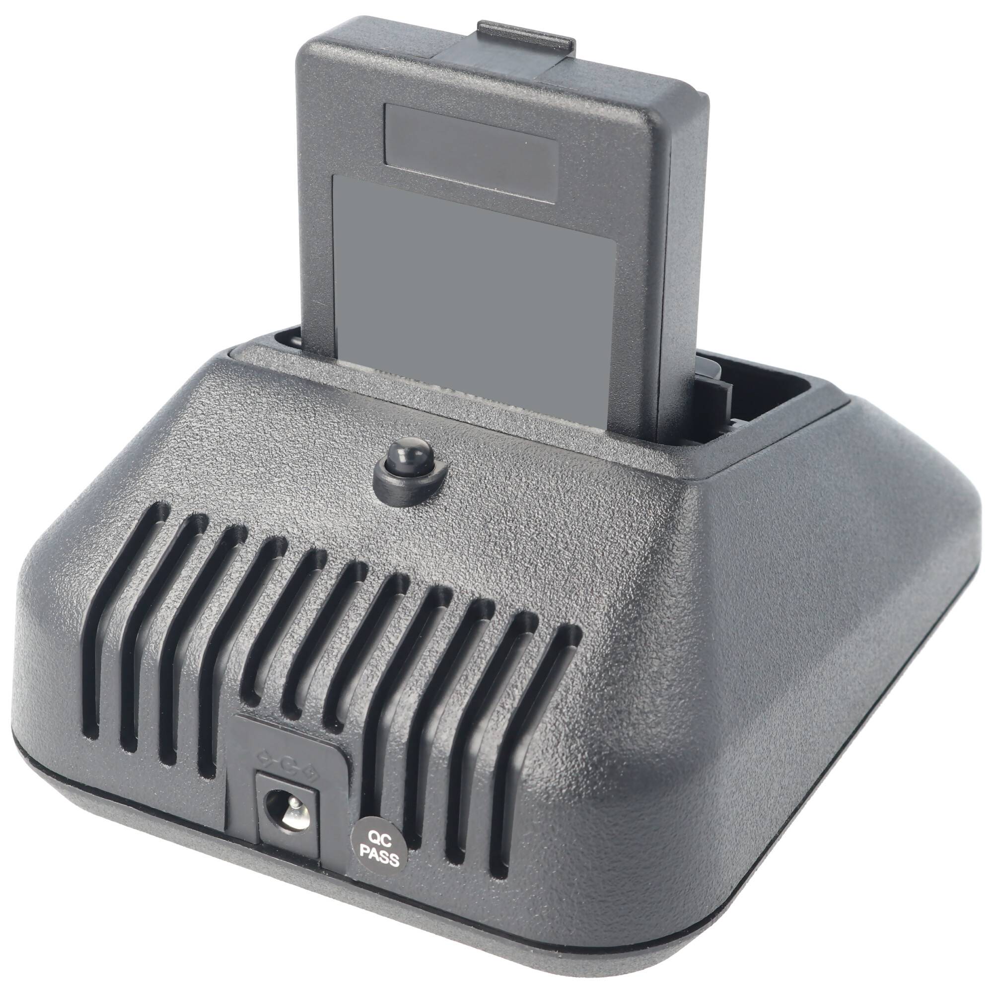 Ladegerät für Kransteuerungsakku passend für Autec MBM06MH Modular MJ/MK/MK plus 100 - 240 Volt AC, 1A Ladestrom